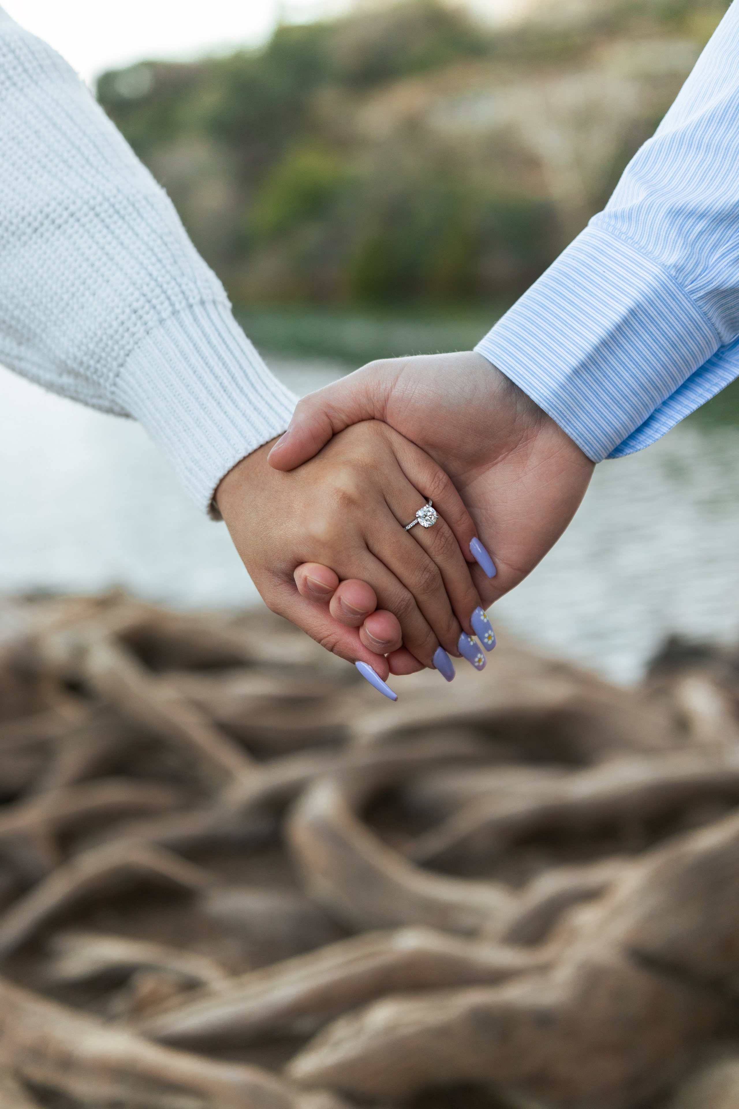 Riley and Maria’s engagement photoshoot at Red Bud Isle