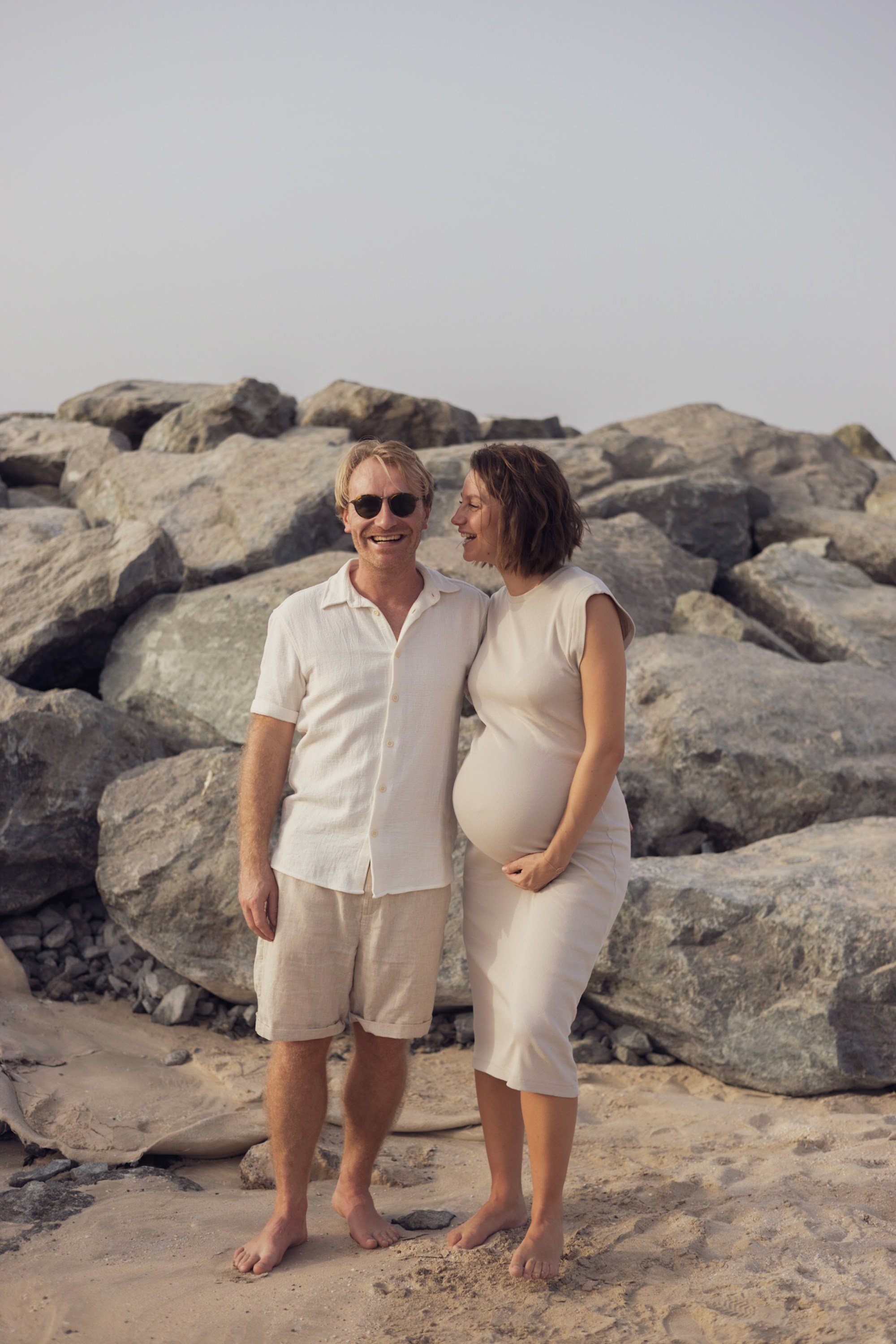 Maternity Session — Beach. Family Photographer in Dubai