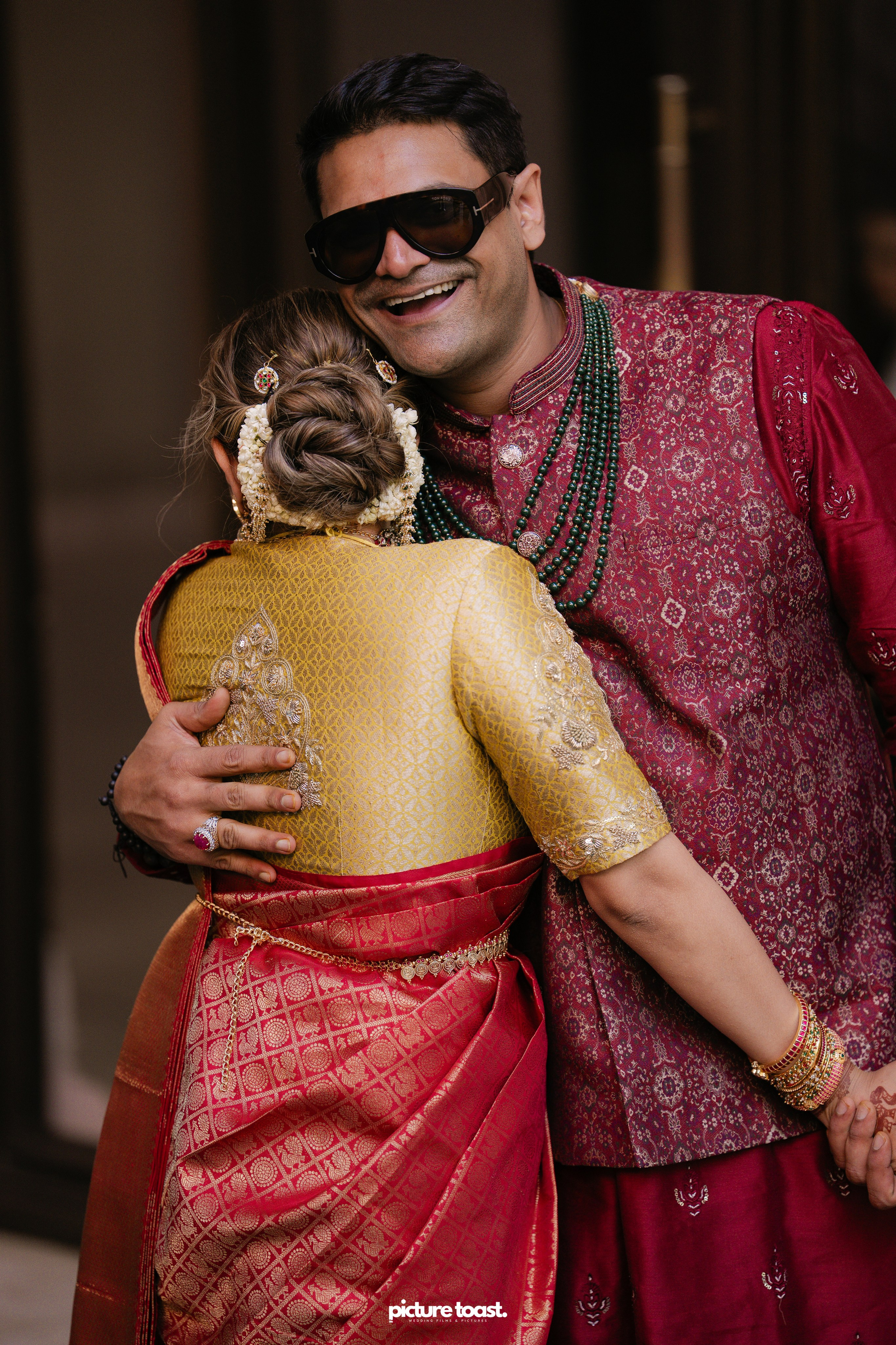 South Indian Wedding Ft. Aashna & Rajiv. Fine art Wedding Photographers in India & Canada