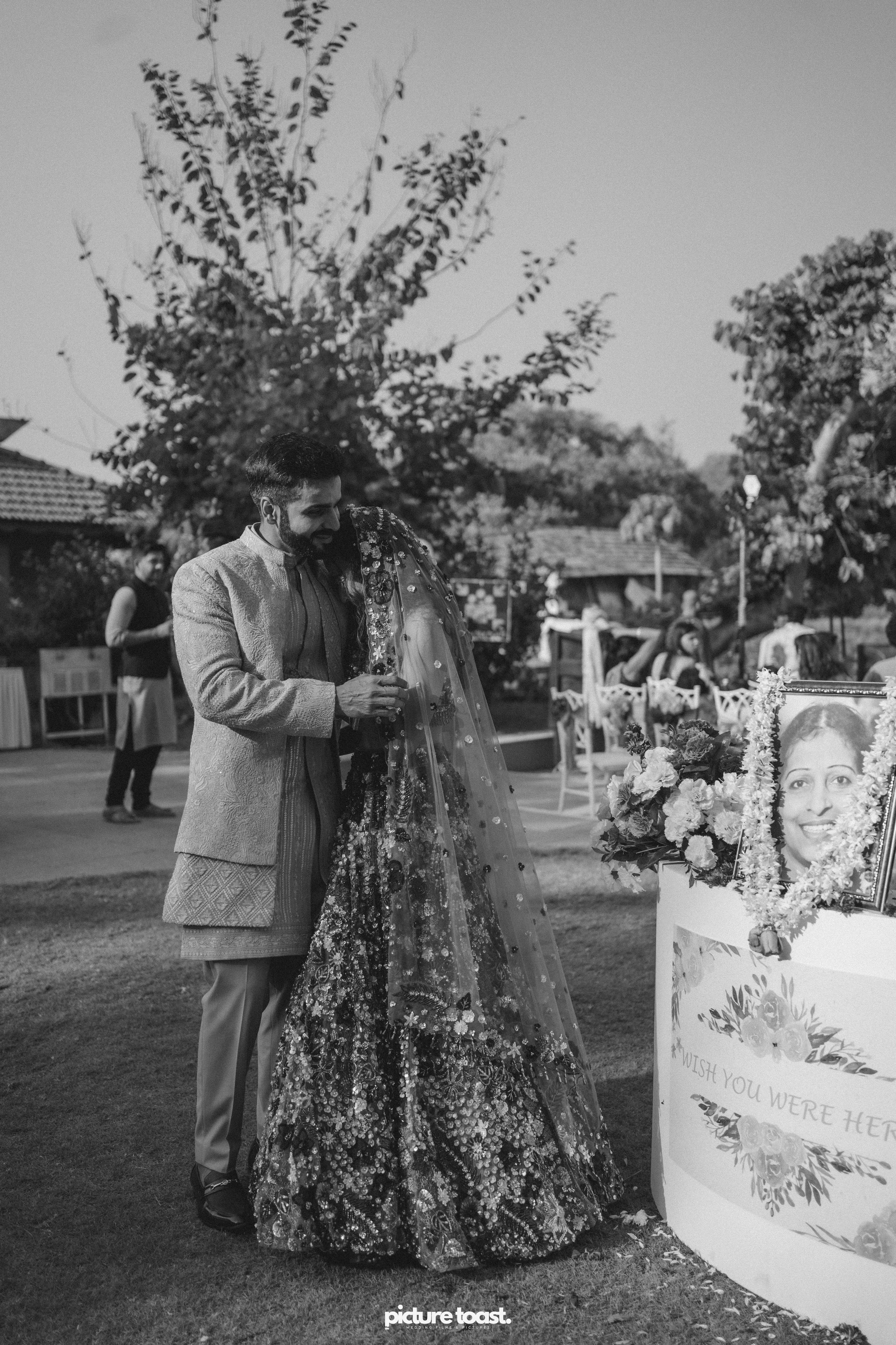 Varamala Ft. Barbie & Aneesh. Fine art Wedding Photographers in India & Canada