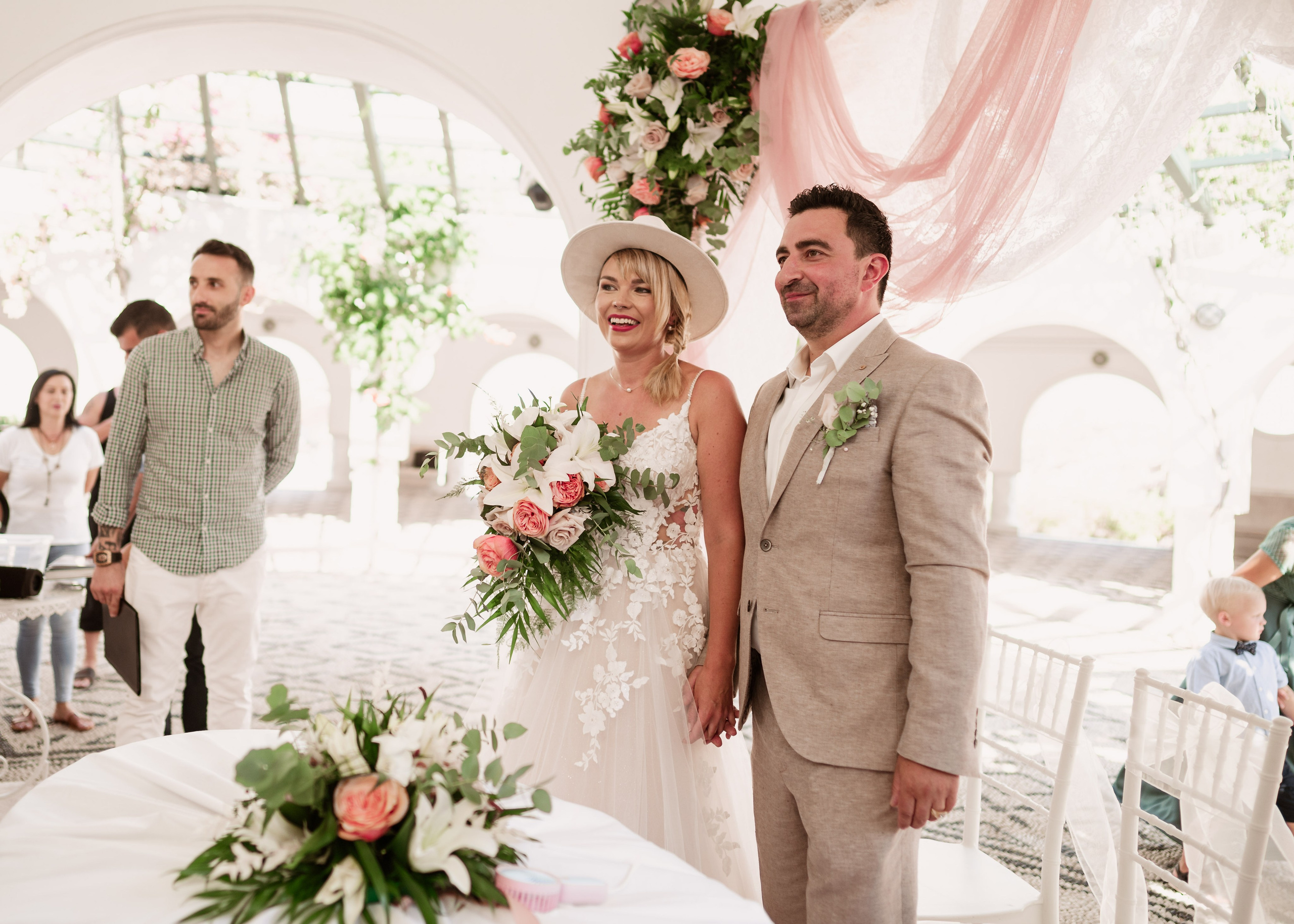 Fotis and Sandy. Renate Woeste | Wedding planner in Rhodes. Creating dream weddings by the sea. Let’s make your special day unforgettable