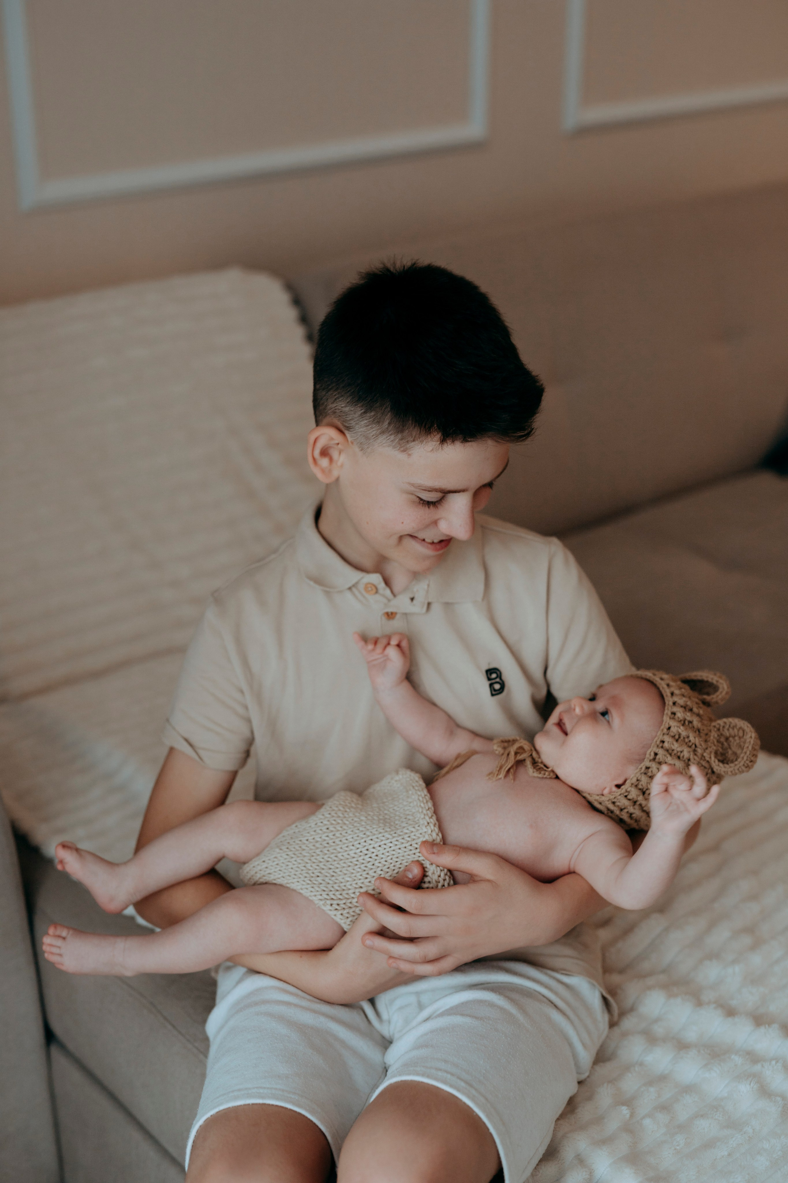 Domowa sesja rodzinna