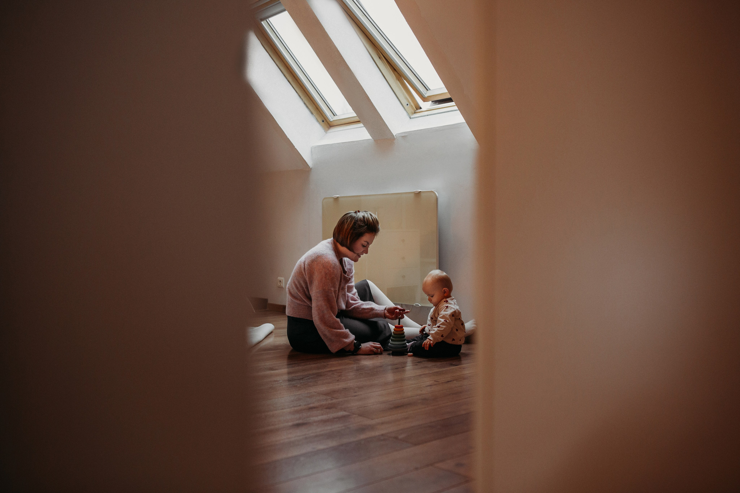 Cozy home family shooting. Photographer Rouen, France