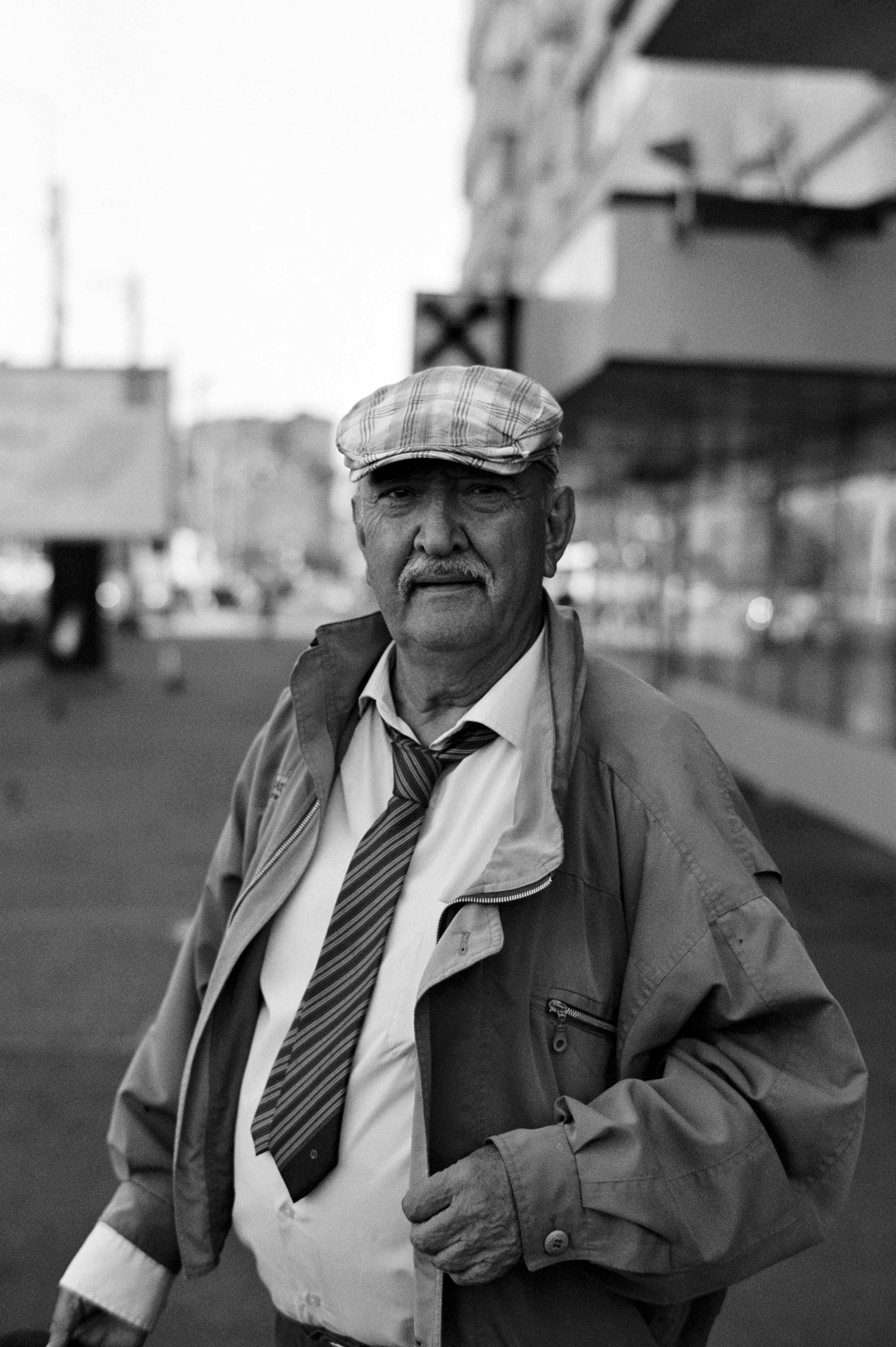 Street Portraits. Humanistic street photographer in Bucharest