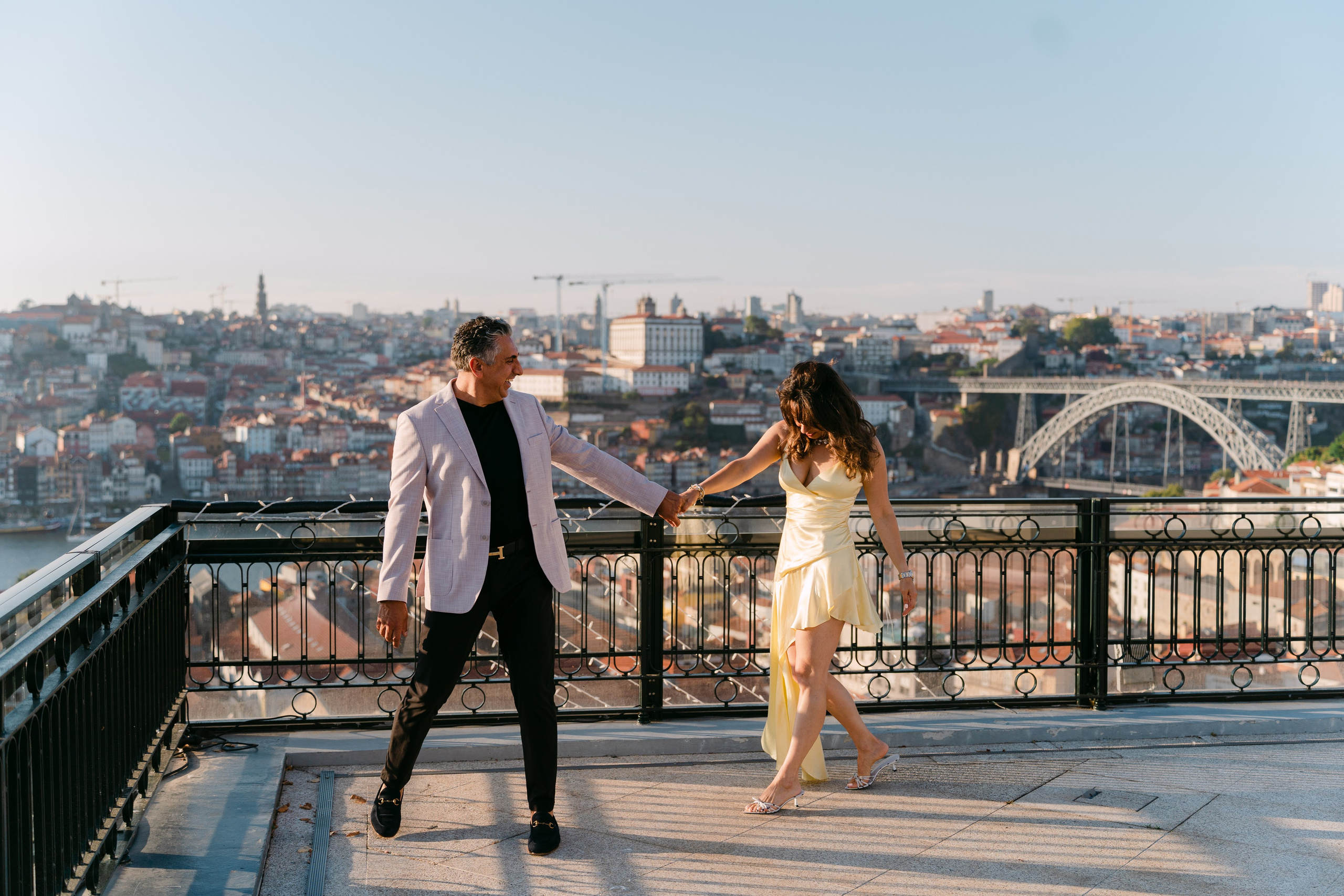 Wedding Proposal at Yeatman Hotel. Wedding and couple photographer in Porto