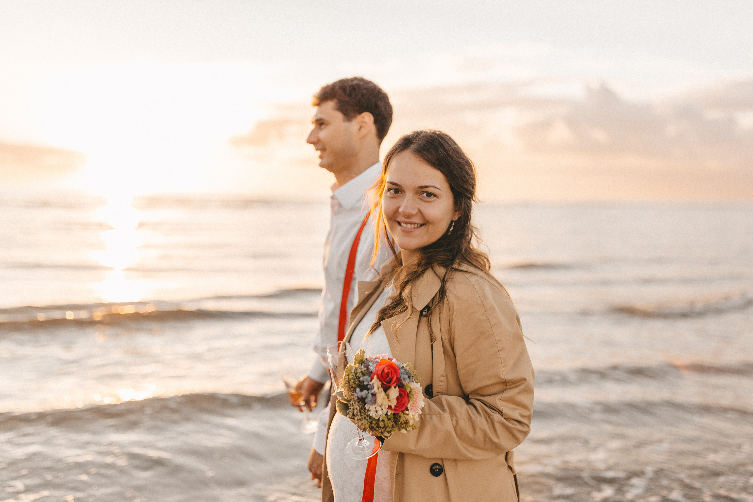 Hochzeit in Dänemark: die Stadt Tønner und der Strand auf der Insel Rømø. Maria Chistyakovа — Fotografin in Karlsruhe, Baden-Baden und Umgebung
