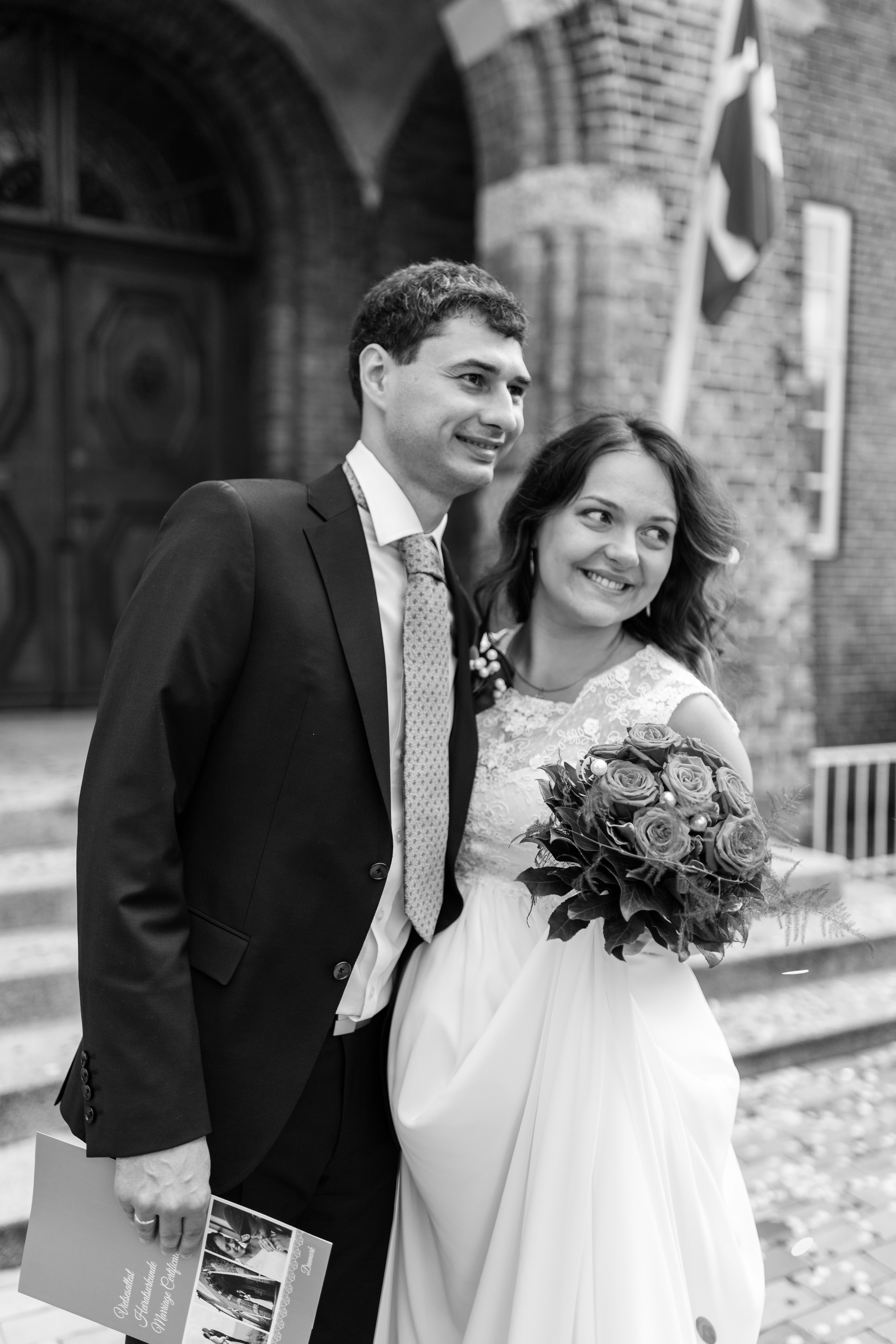 Hochzeit in Dänemark: die Stadt Tønner und der Strand auf der Insel Rømø. Maria Chistyakovа — Fotografin in Karlsruhe, Baden-Baden und Umgebung