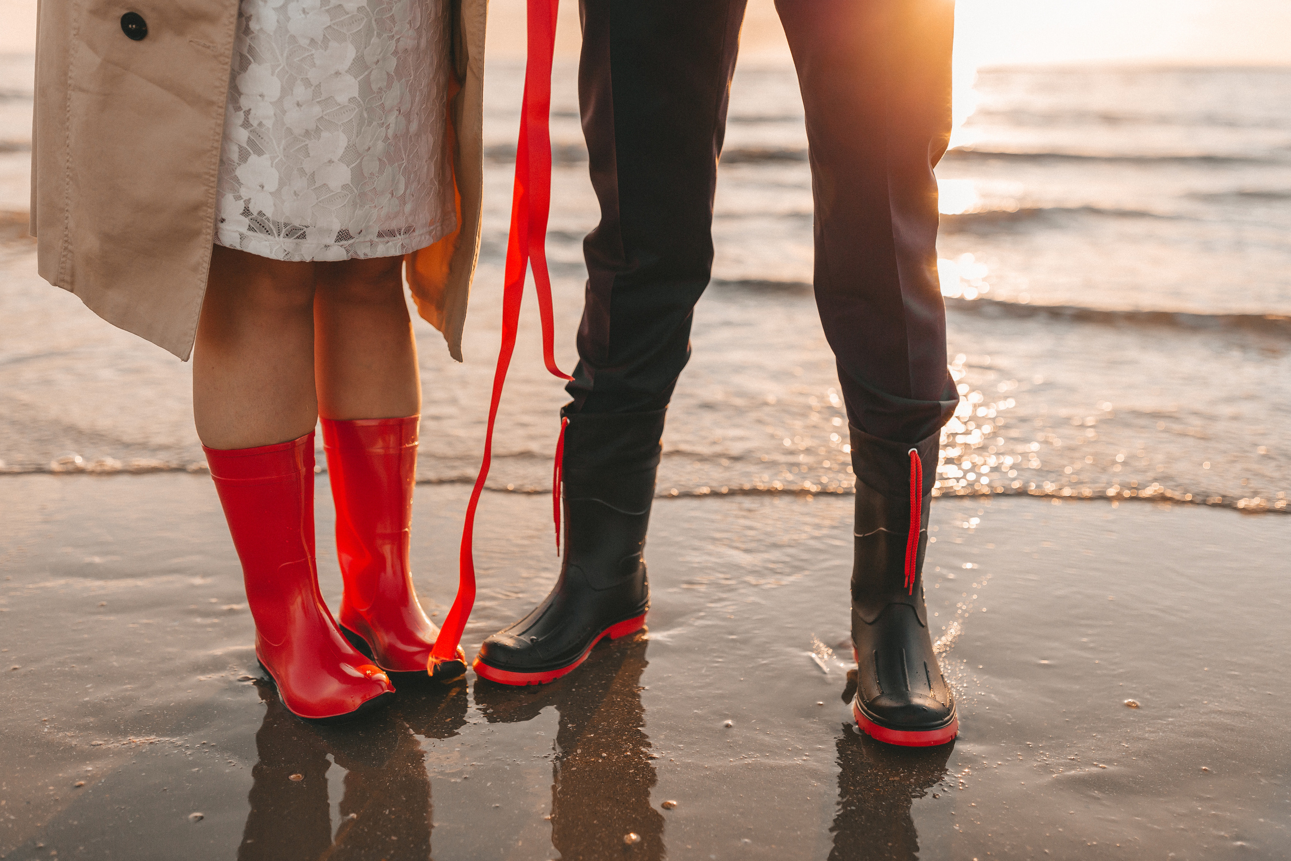 Hochzeit in Dänemark: die Stadt Tønner und der Strand auf der Insel Rømø. Maria Chistyakovа — Fotografin in Karlsruhe, Baden-Baden und Umgebung