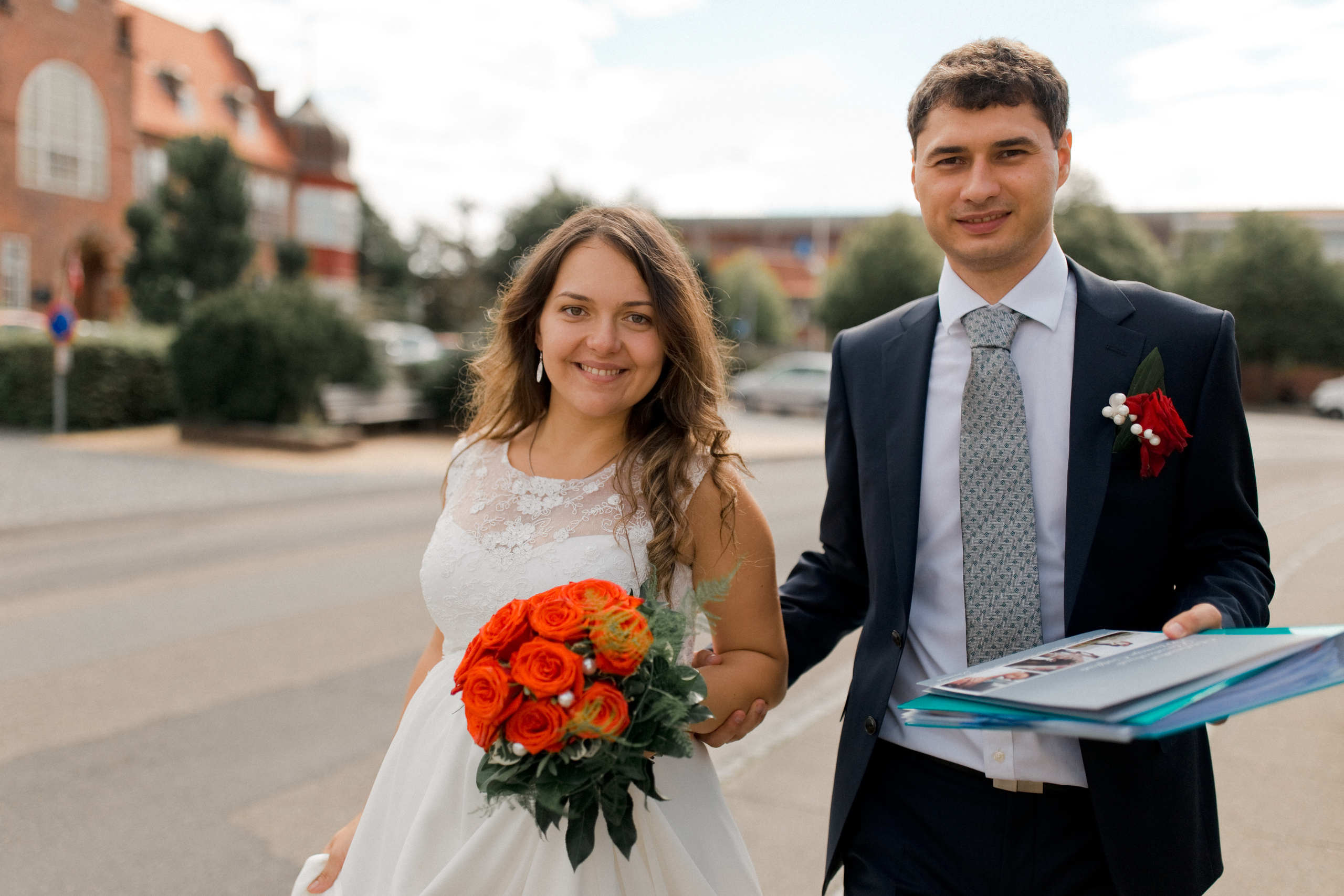 Hochzeit in Dänemark: die Stadt Tønner und der Strand auf der Insel Rømø. Maria Chistyakovа — Fotografin in Karlsruhe, Baden-Baden und Umgebung