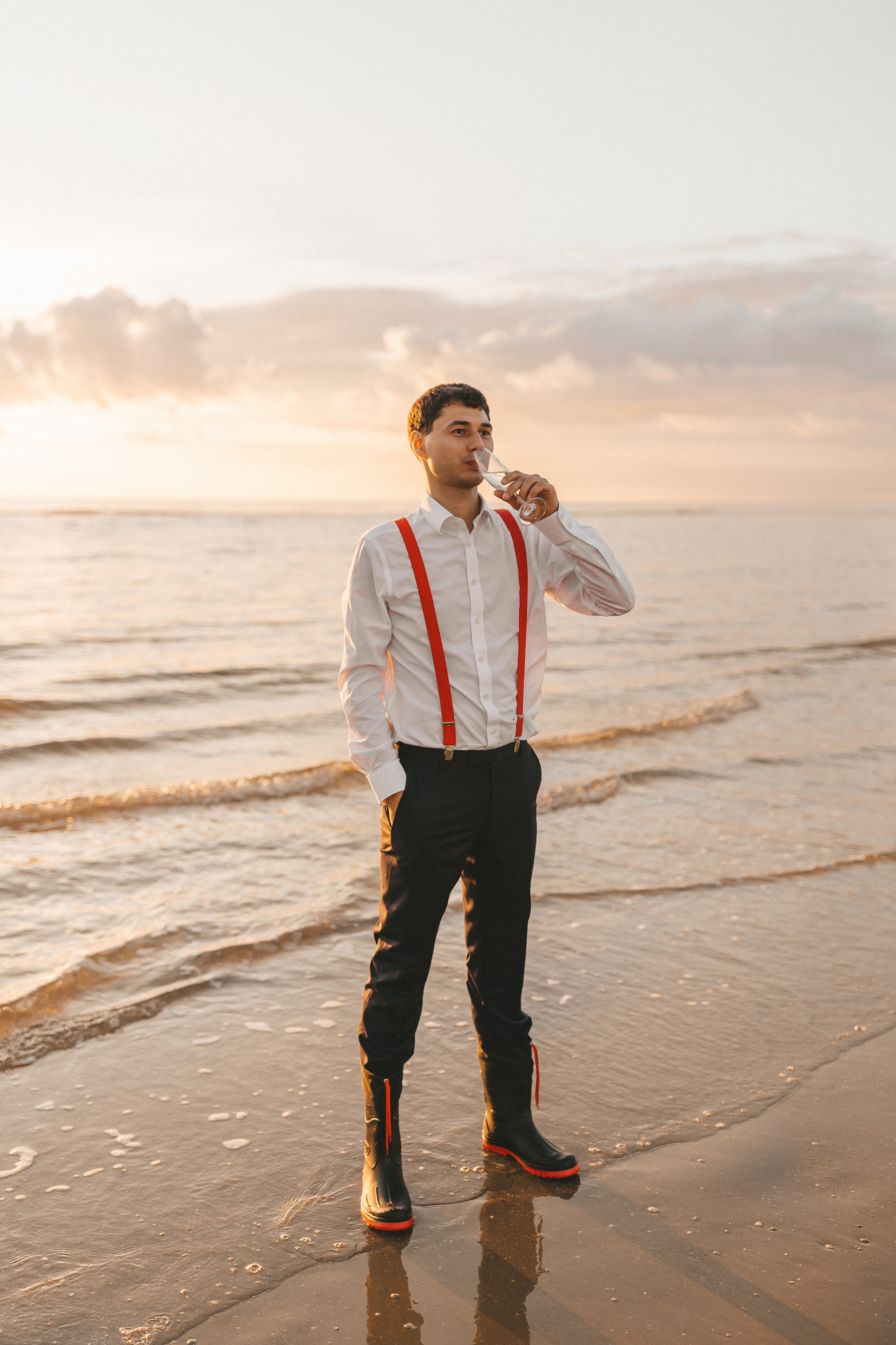 Hochzeit in Dänemark: die Stadt Tønner und der Strand auf der Insel Rømø. Maria Chistyakovа — Fotografin in Karlsruhe, Baden-Baden und Umgebung