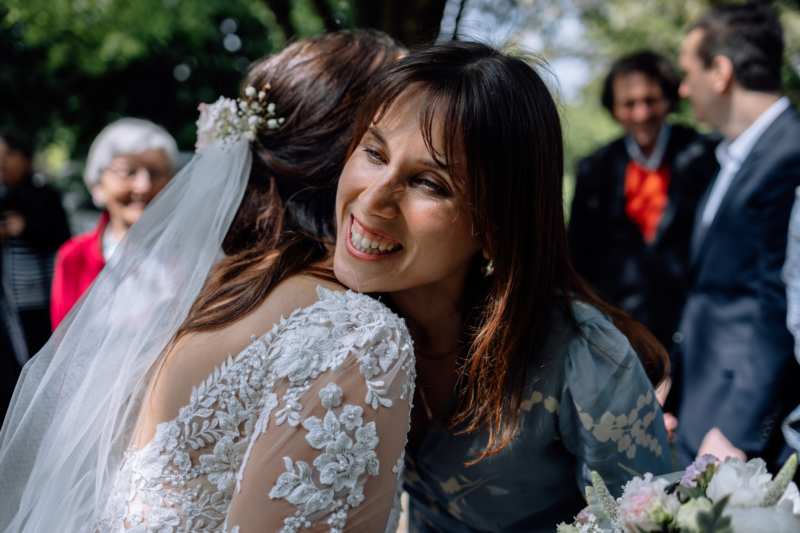 Trauung und Taufe: Heilig-Kreuz-Kirche. Hochzeitsfotograf München Taufe Familienfotograf Tanja Mauke