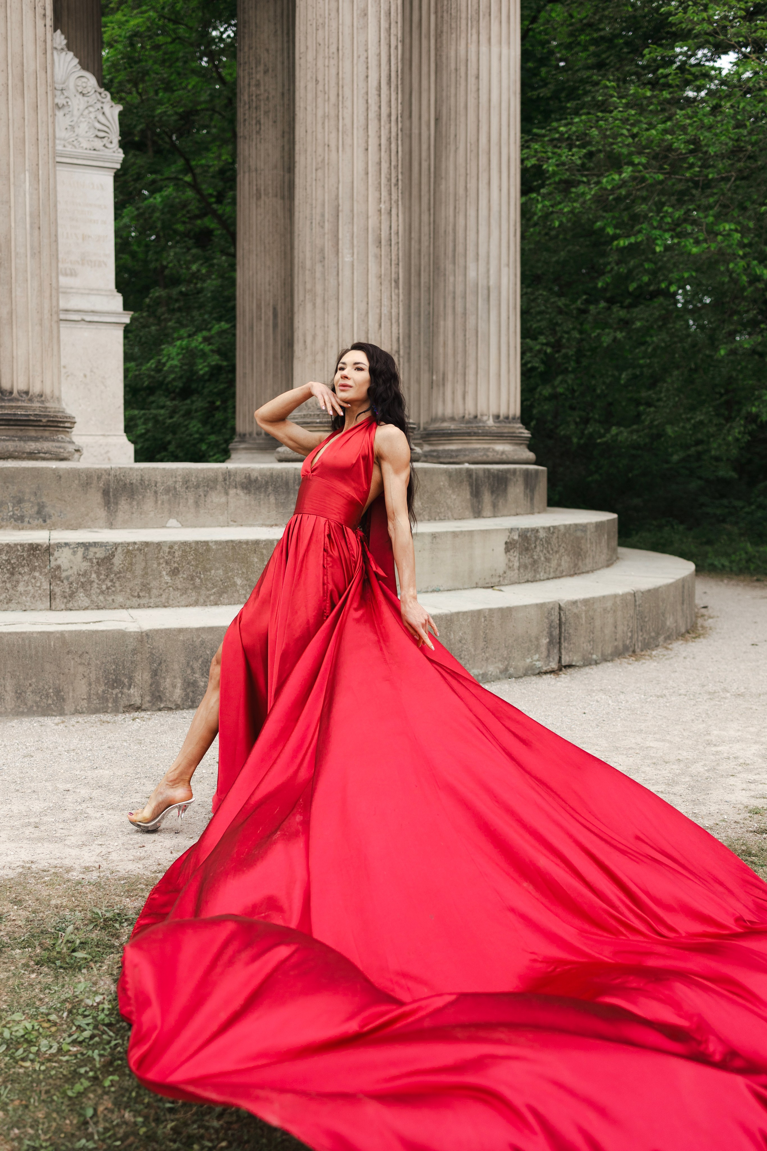 Long dresses shooting. Photographer in Munich