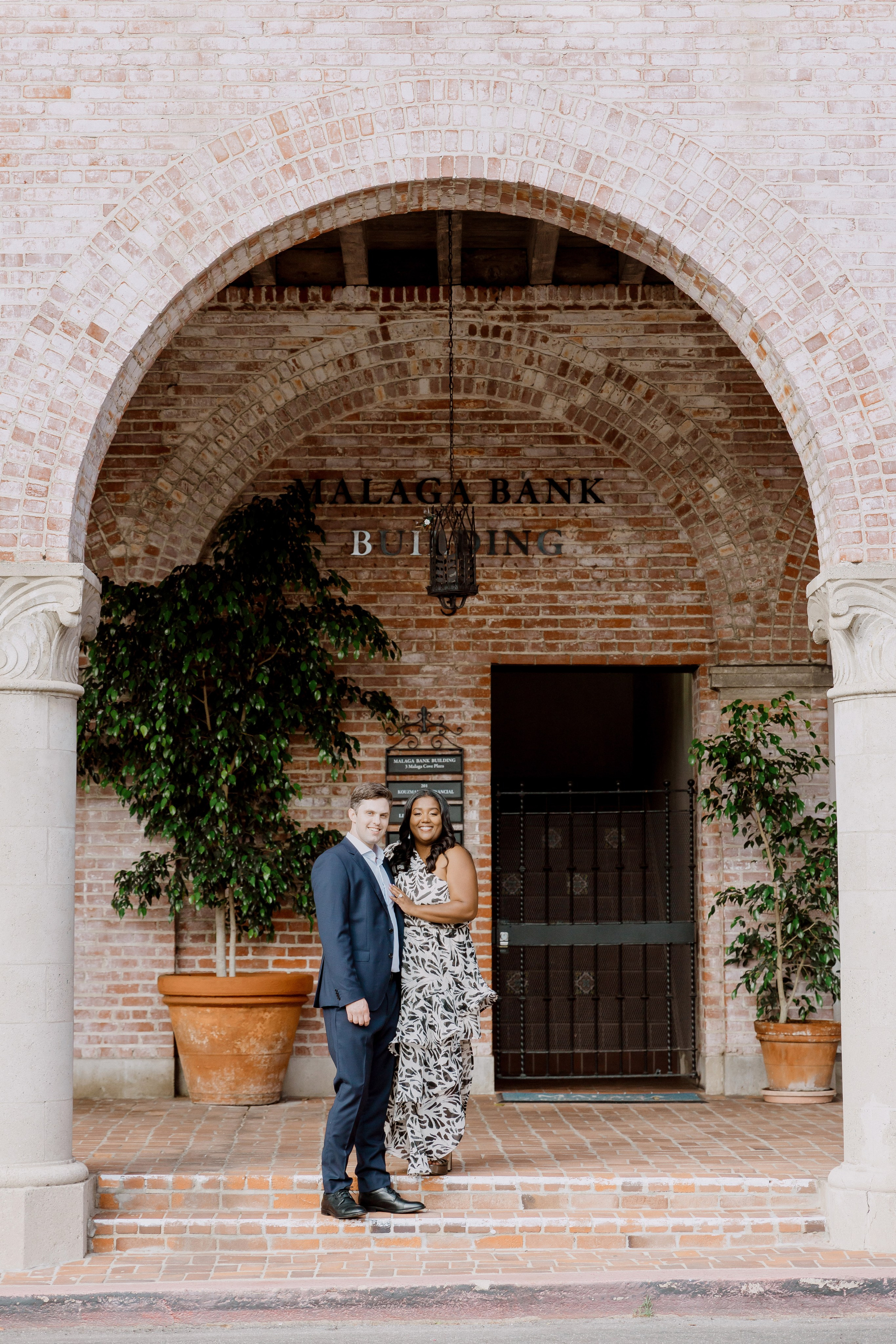 Engagement Session at Palos Verdes Malaga Cove | Taya Frank. Southern California Family and Couple Photographer