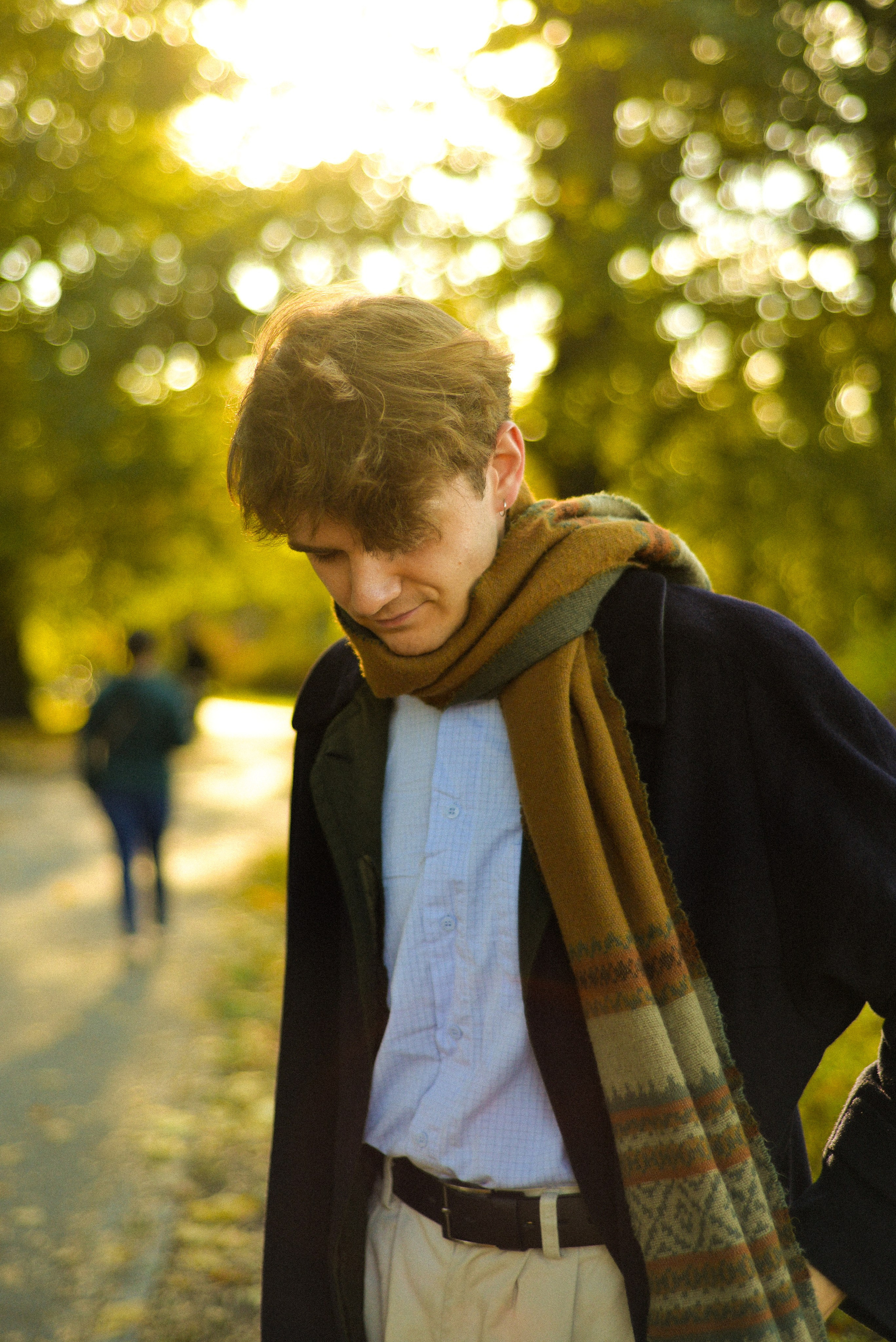 Guy in the park. HOME