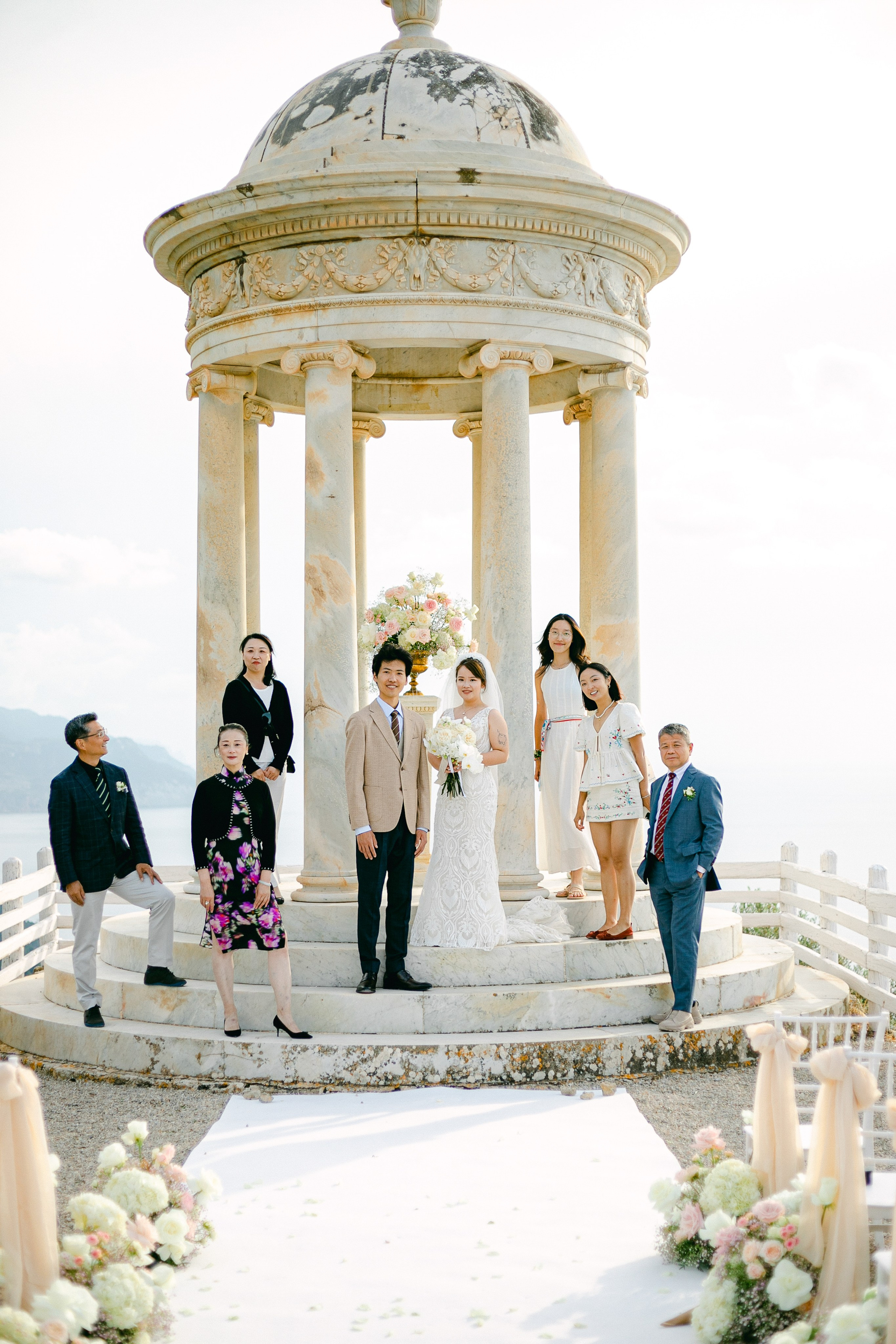 Chenyi & Tiangseng. Wedding Celebrant in Mallorca Iban Collin