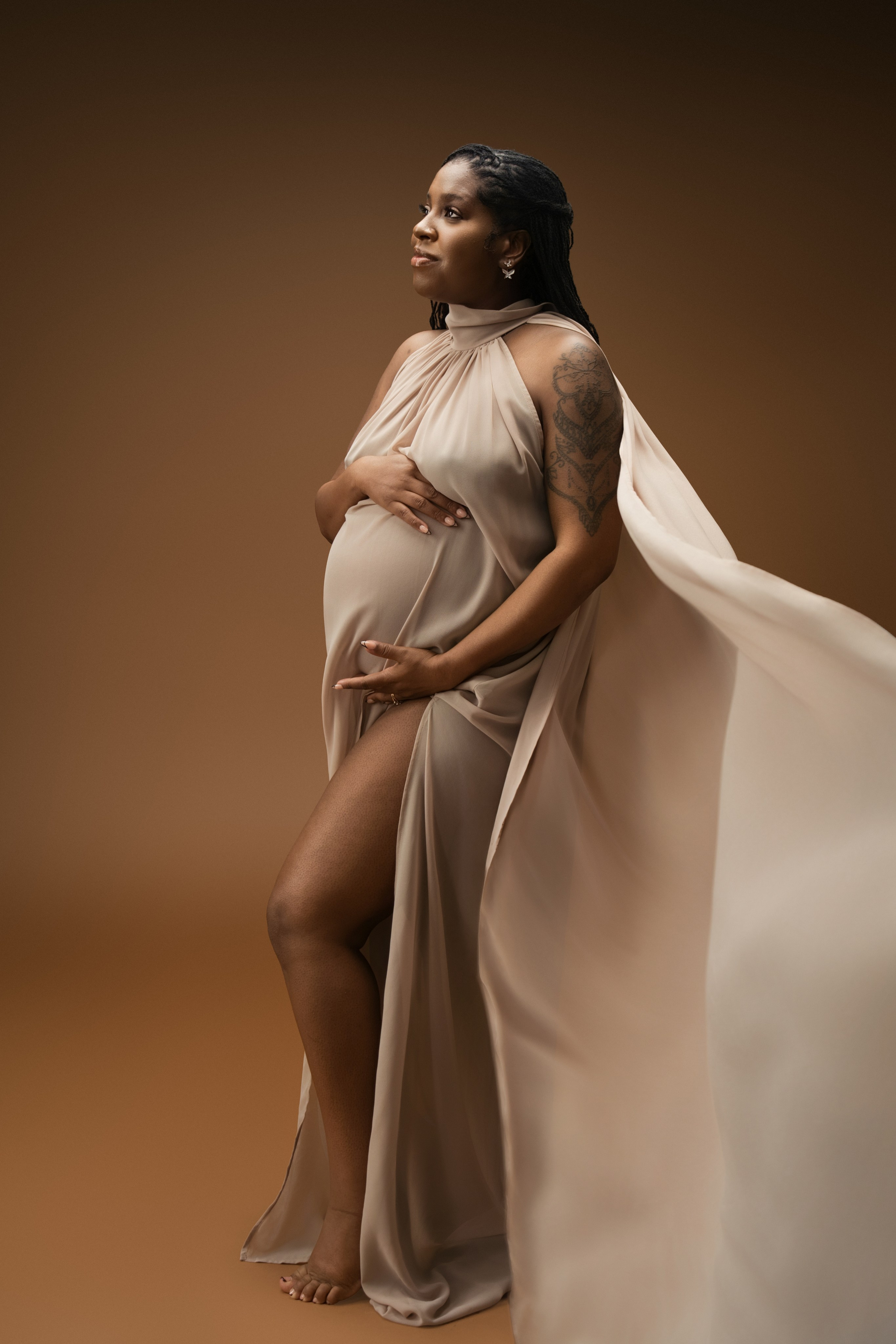 Connecticut Maternity Photographer · Portraits in the Old Masters Style