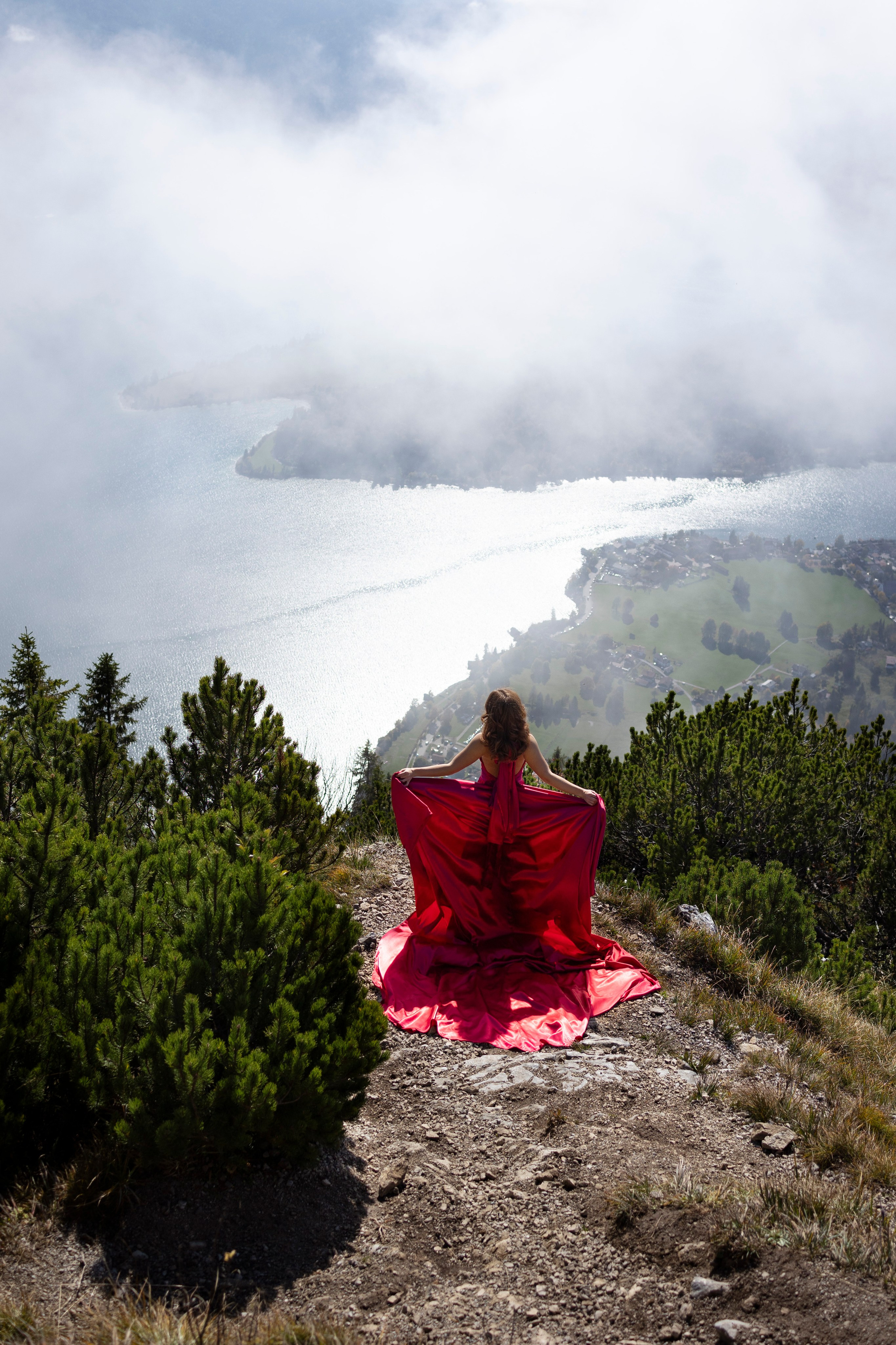 Shooting in the mountains. Photographer in Munich