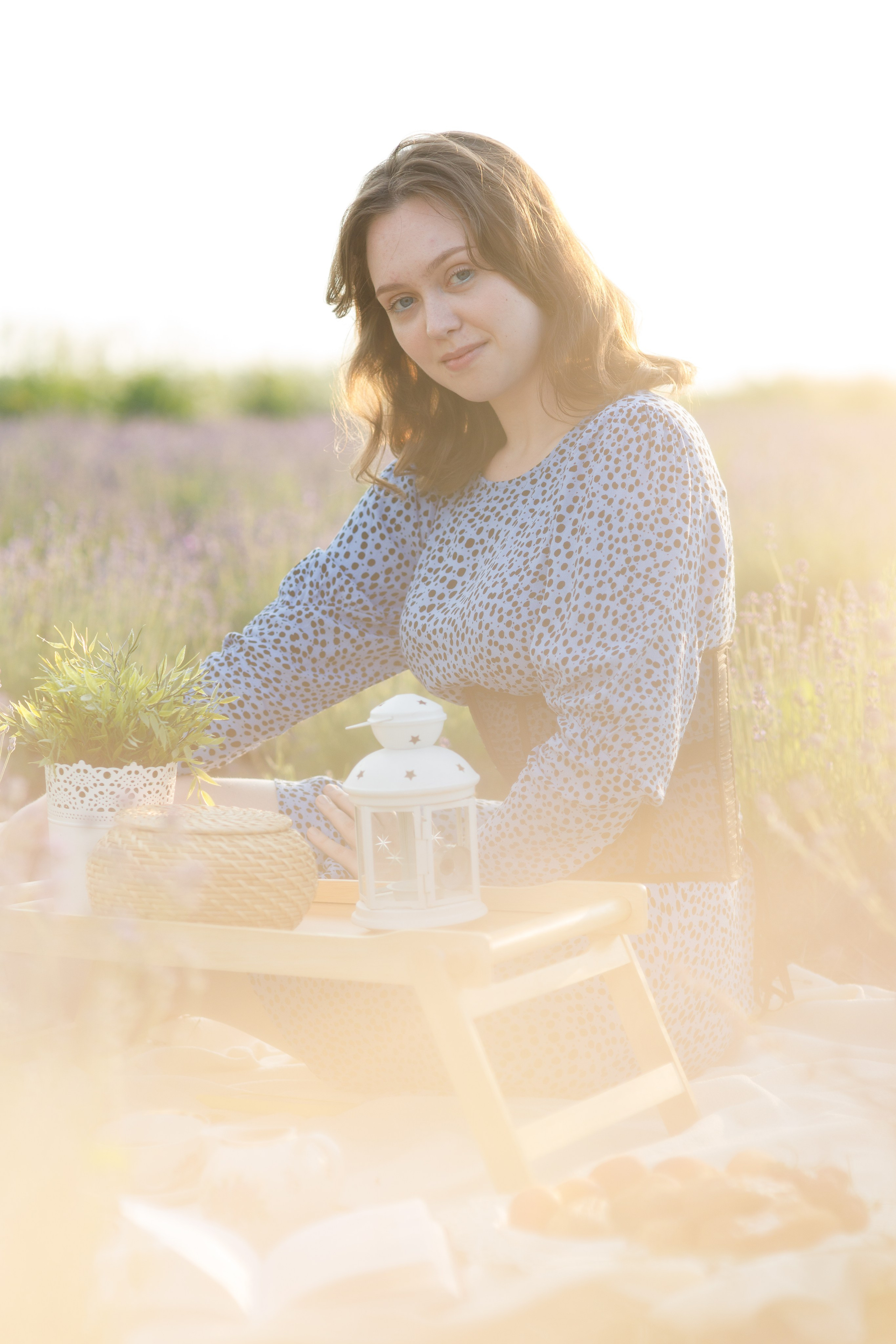 Lavender field. Photographer Anna Curly | Weddings and Events in Dubai