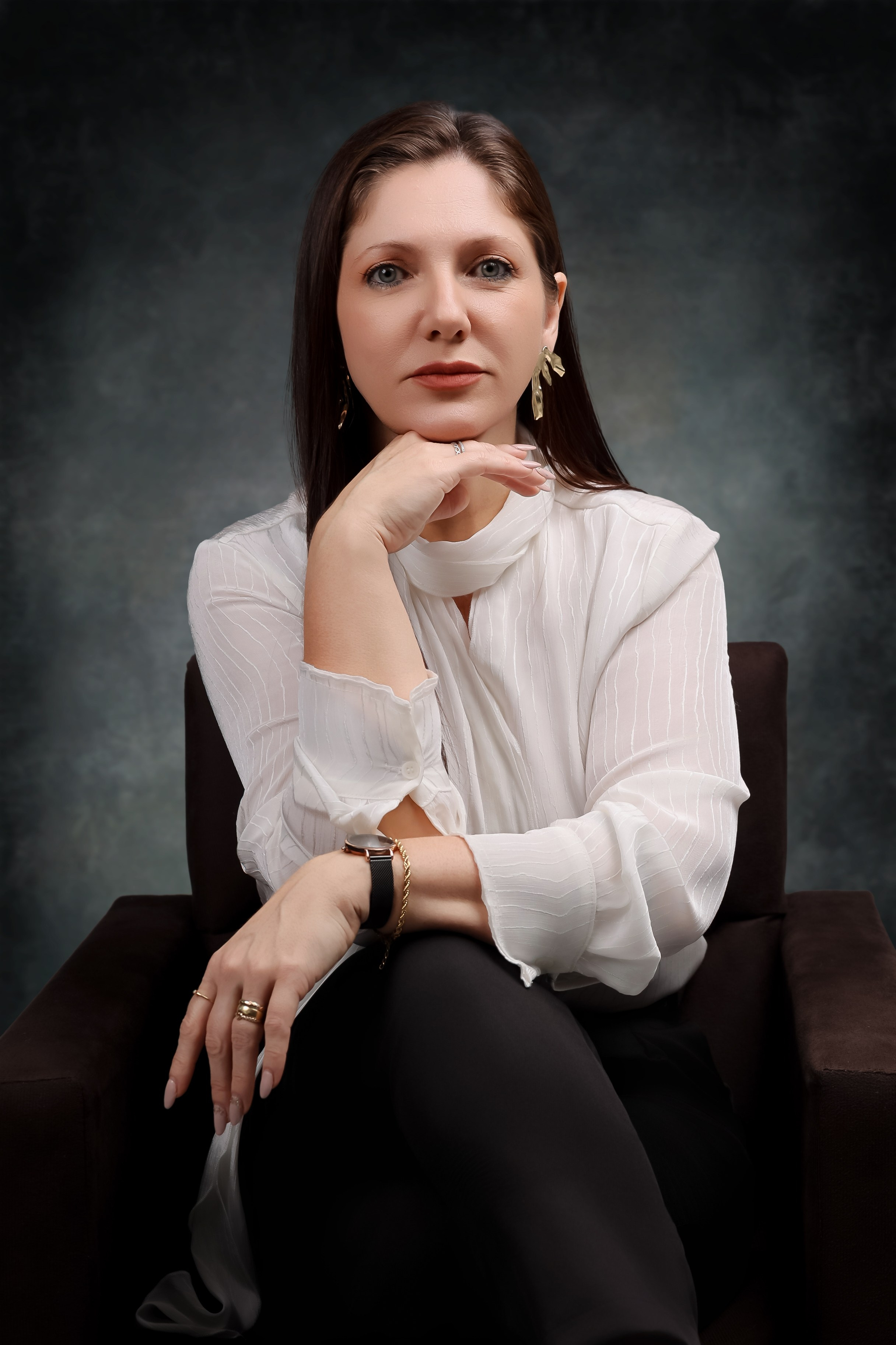 Fotografia corporativa com fundo neutro em Indaial Timbó e Blumenau