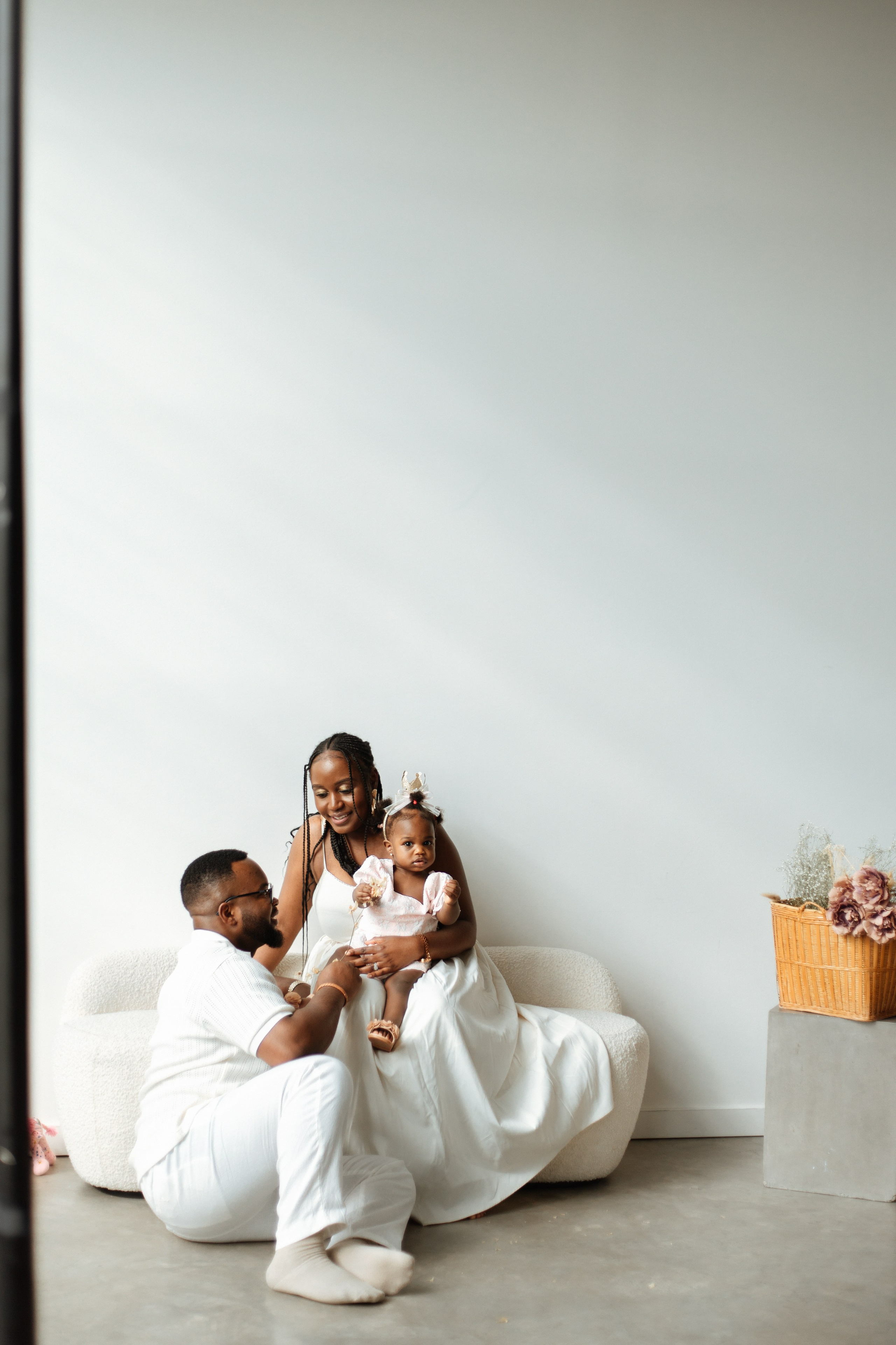 Michaela’s 1st birthday. Home