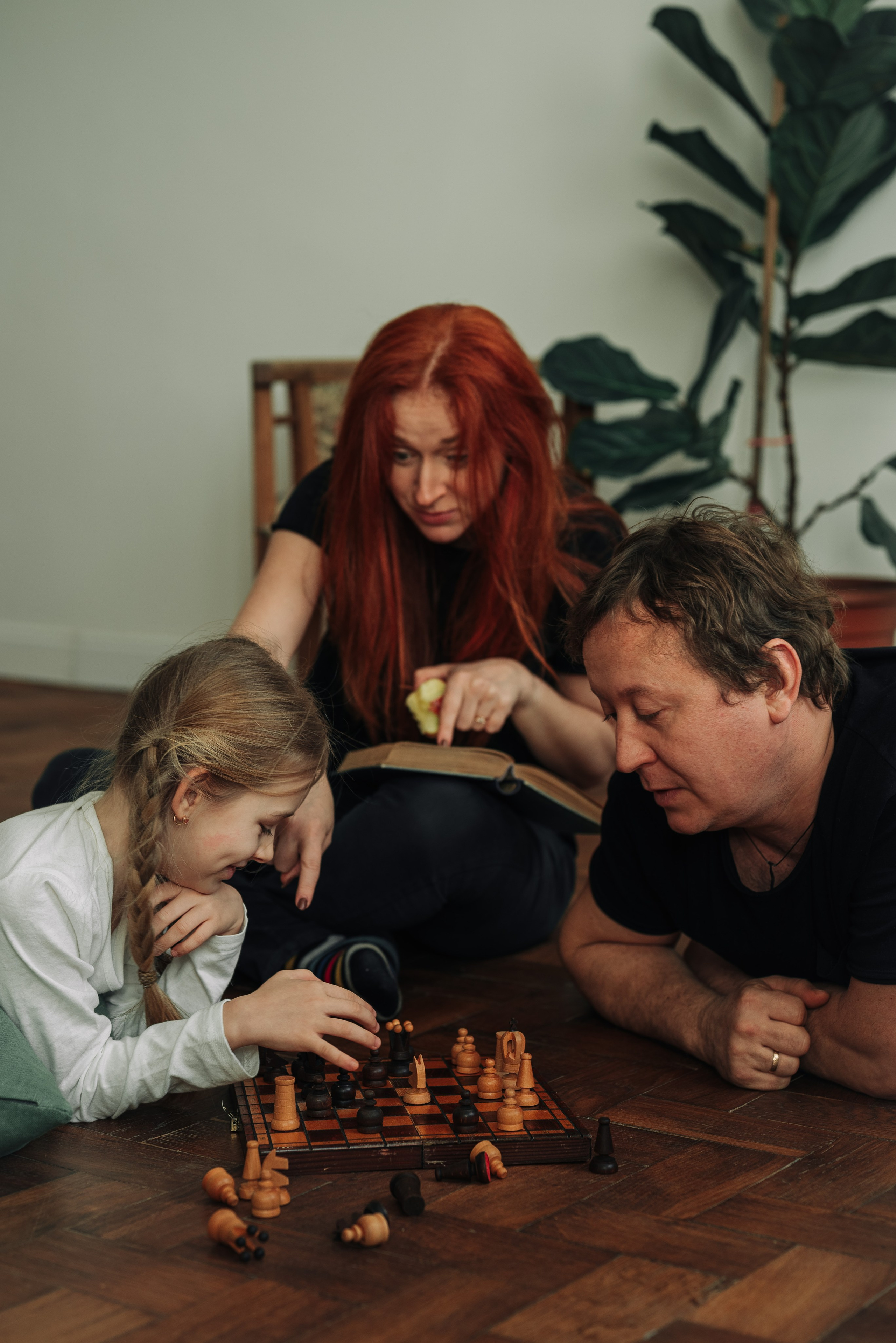 Olya, Dima, Elya. Photographer Irina Novikova