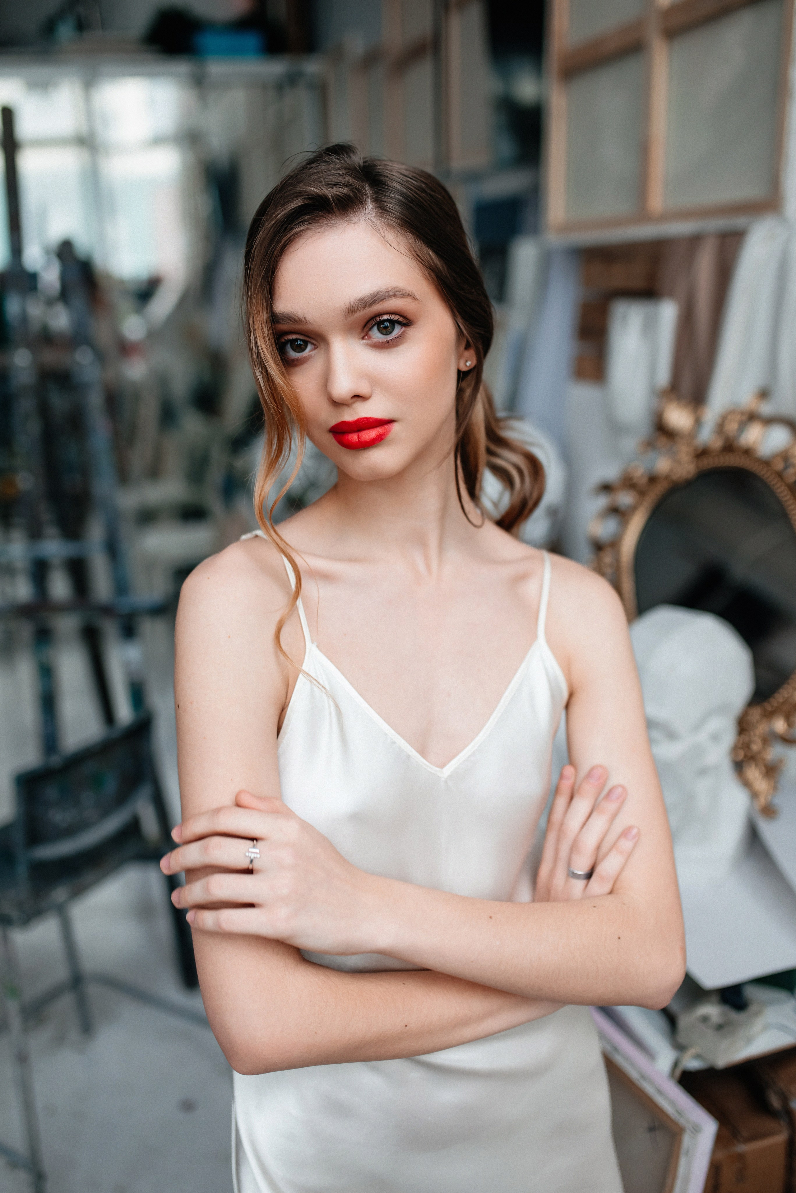 Свадебное утро в мастерской. Свадебный и портретный фотограф Юлия Пыльченко