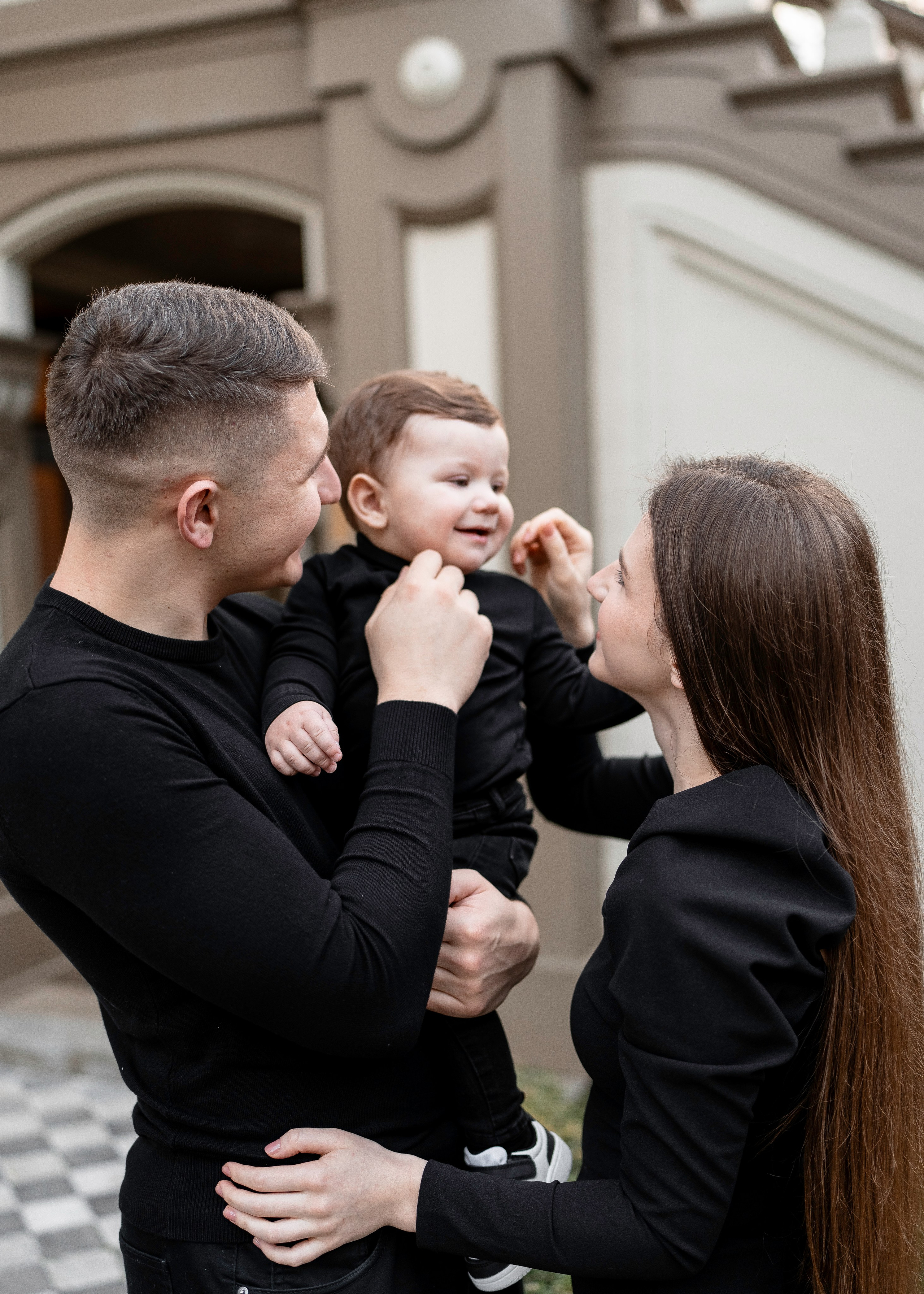 Artem, Nadia & Elisha. Family photographer in Sacramento | Sofia Pavenko