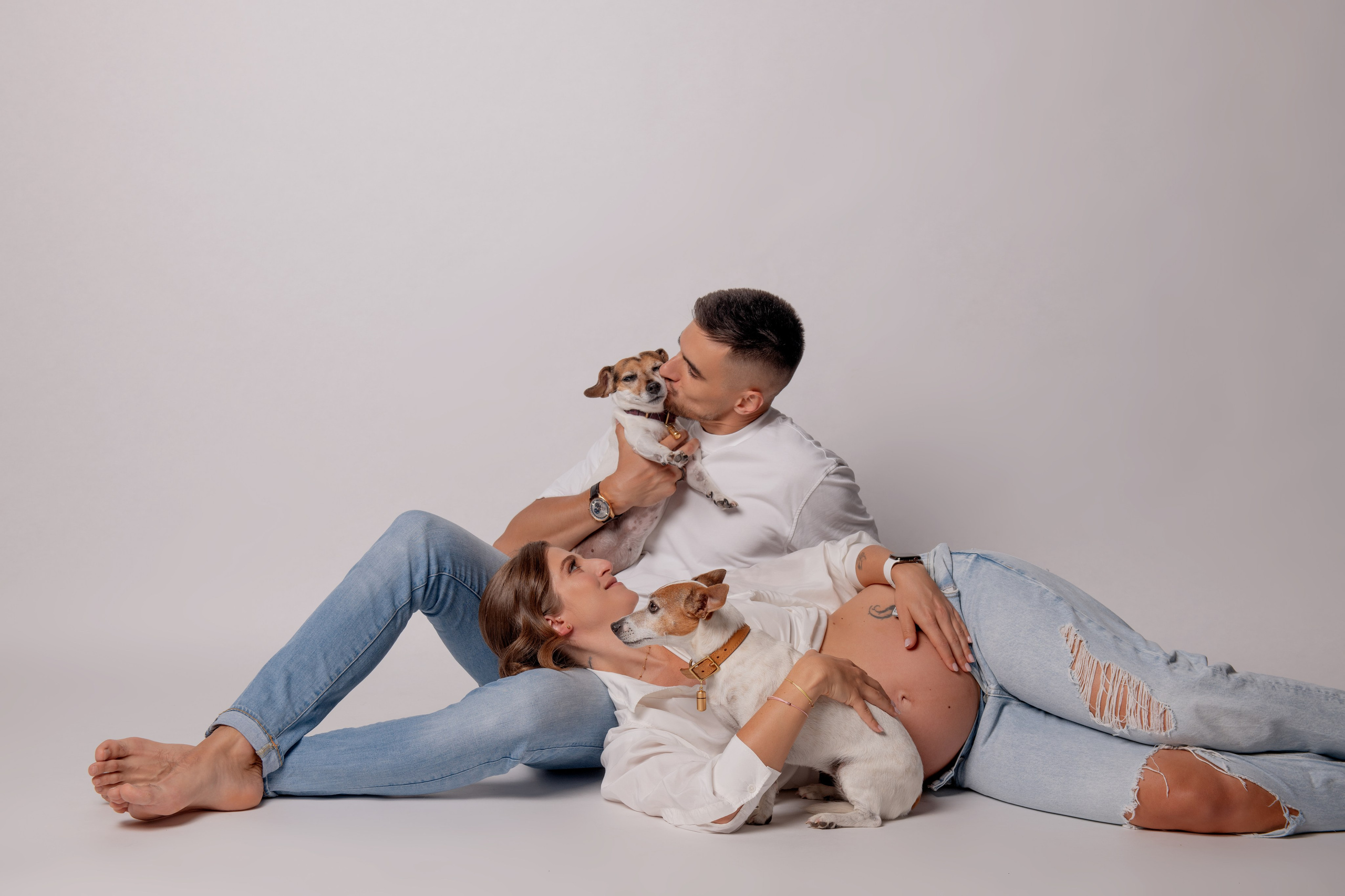 Barbora & Artiom. Maternity photoshoot. Professional photographer in Prague Anastasia Haritonova