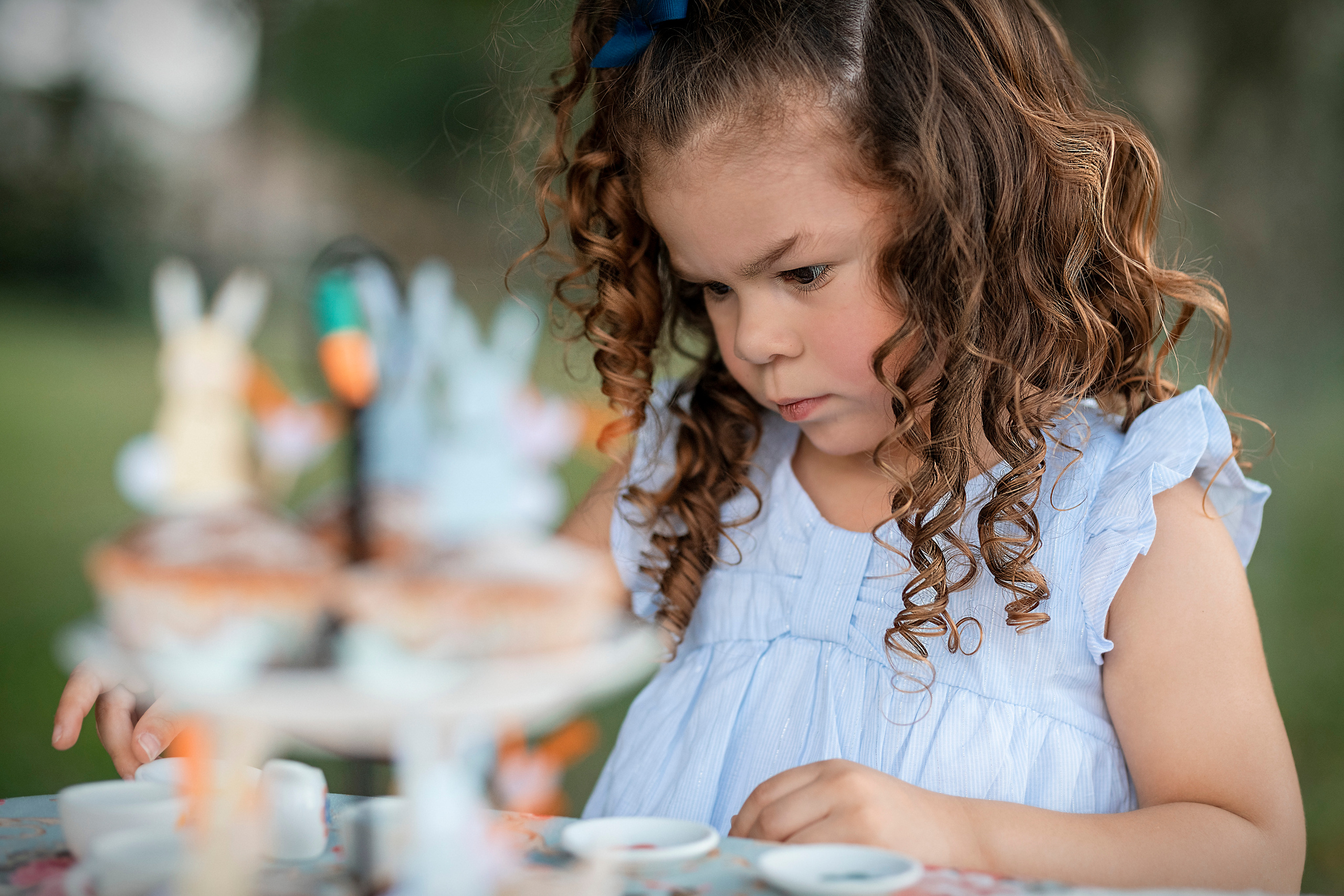 Easter_Zariah. Portrait, kids and family photographer in Wesley Chapel Alina Alice Osipova