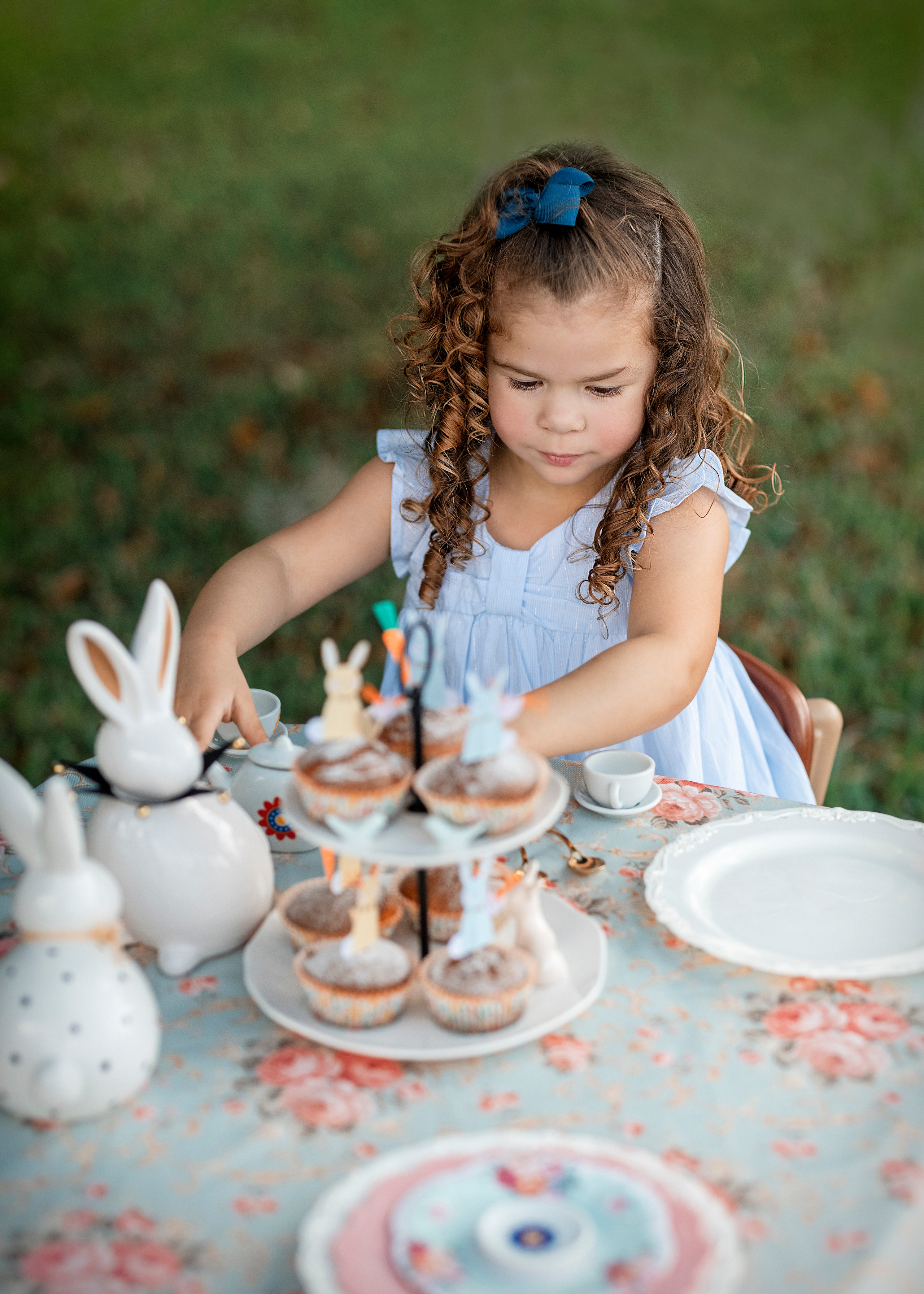 Easter_Zariah. Portrait, kids and family photographer in Wesley Chapel Alina Alice Osipova