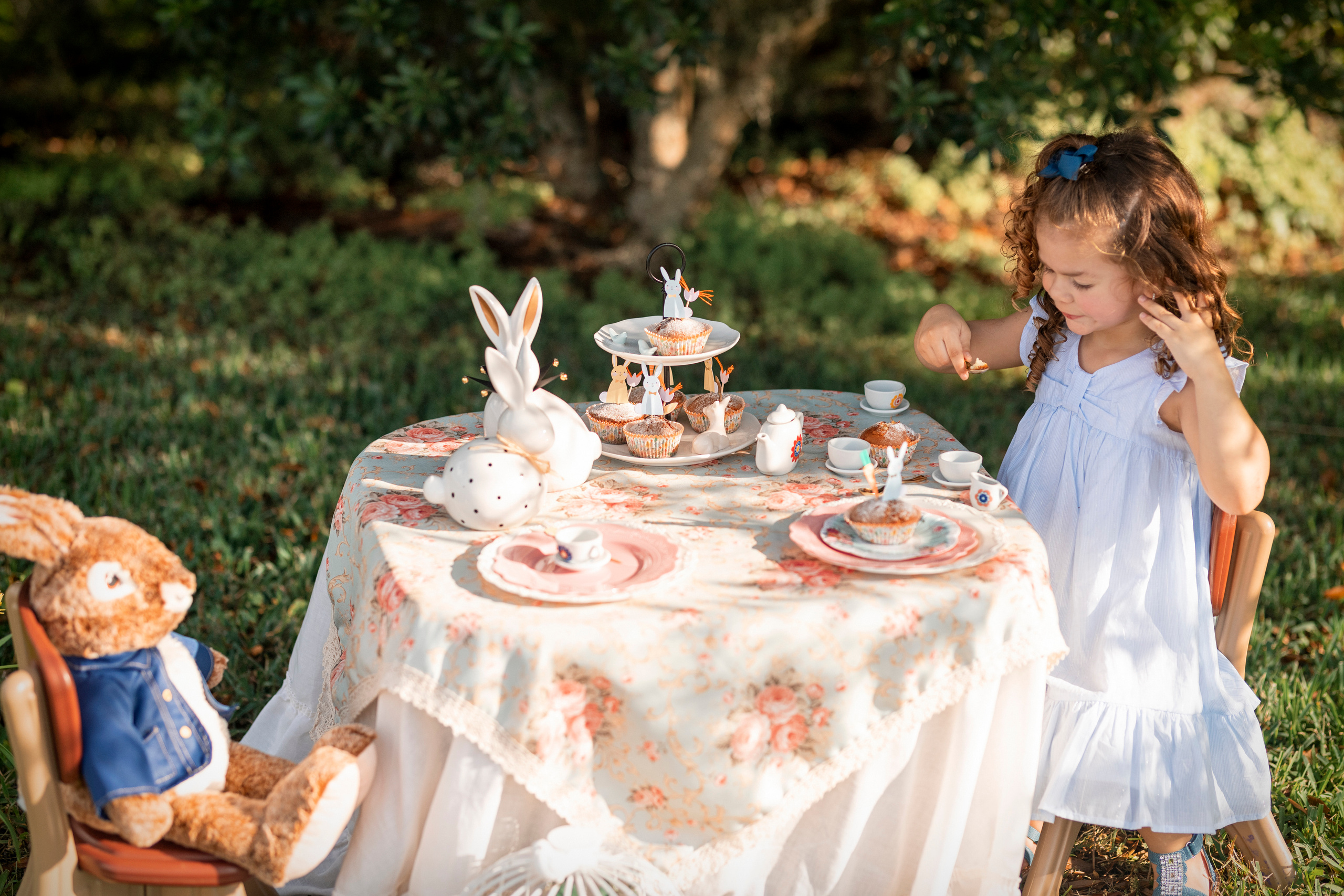 Easter_Zariah. Portrait, kids and family photographer in Wesley Chapel Alina Alice Osipova