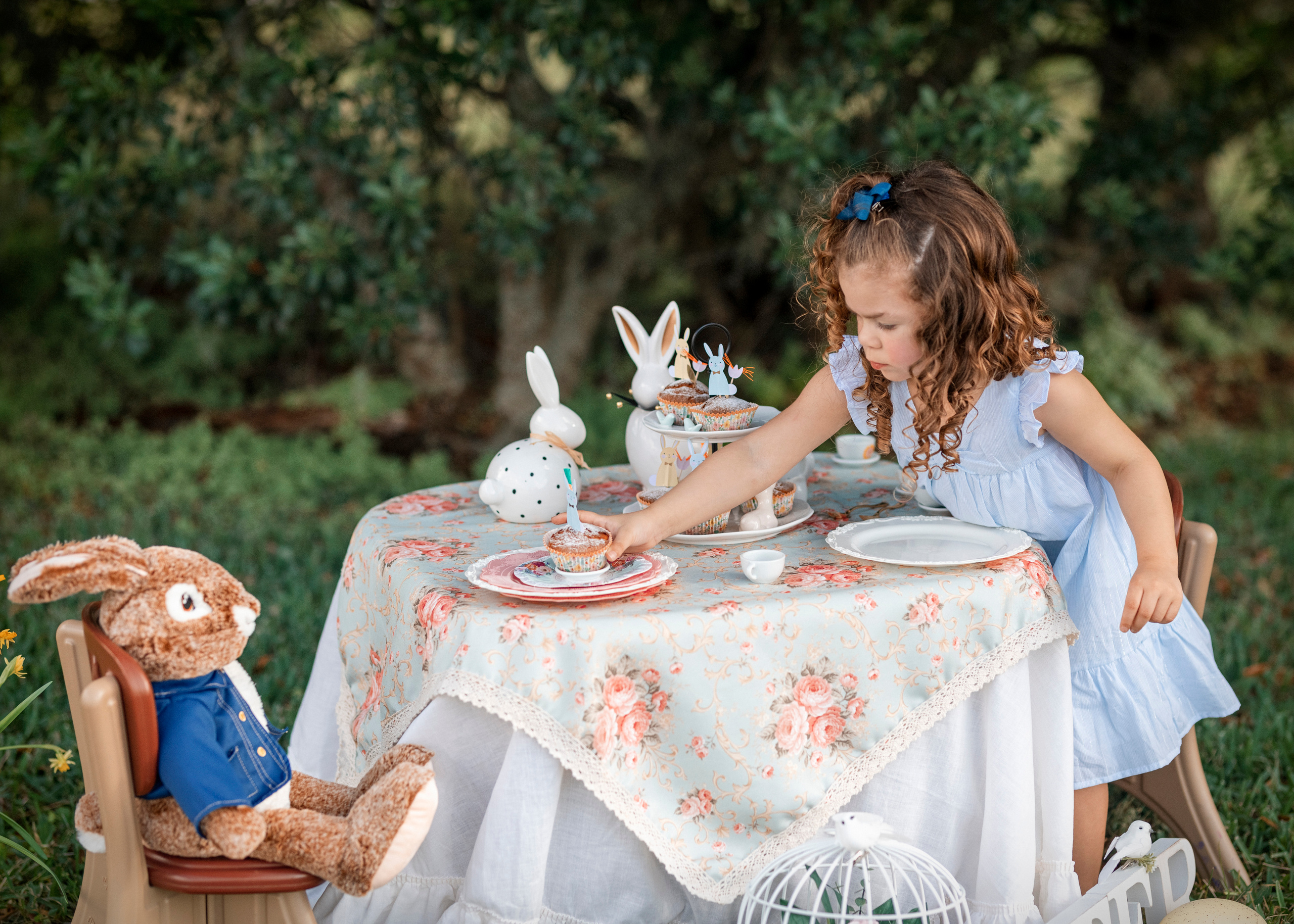 Easter_Zariah. Portrait, kids and family photographer in Wesley Chapel Alina Alice Osipova