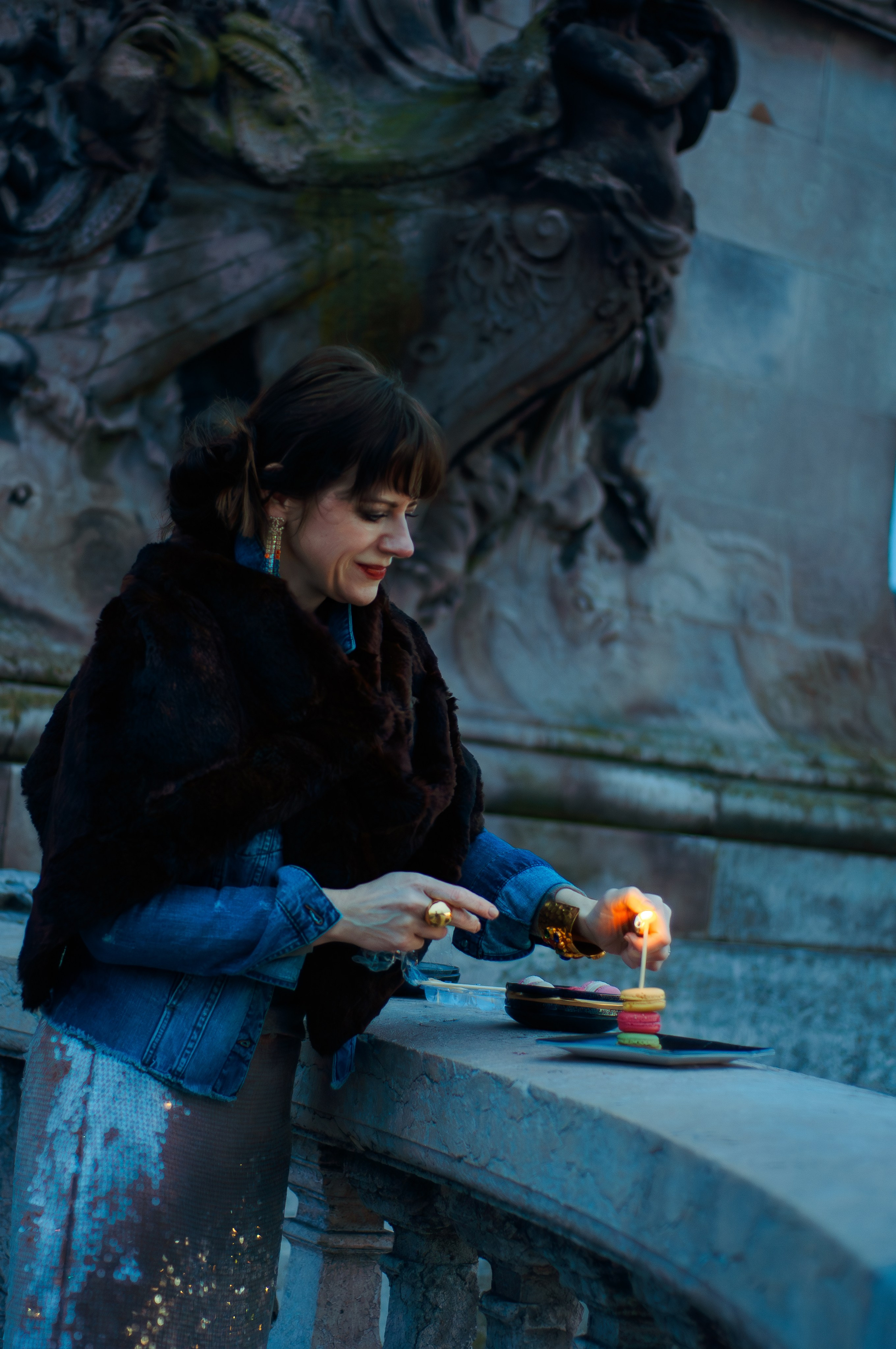 Юбилейная фотосессия в Опере. Фотограф в Париже Полина Осипова