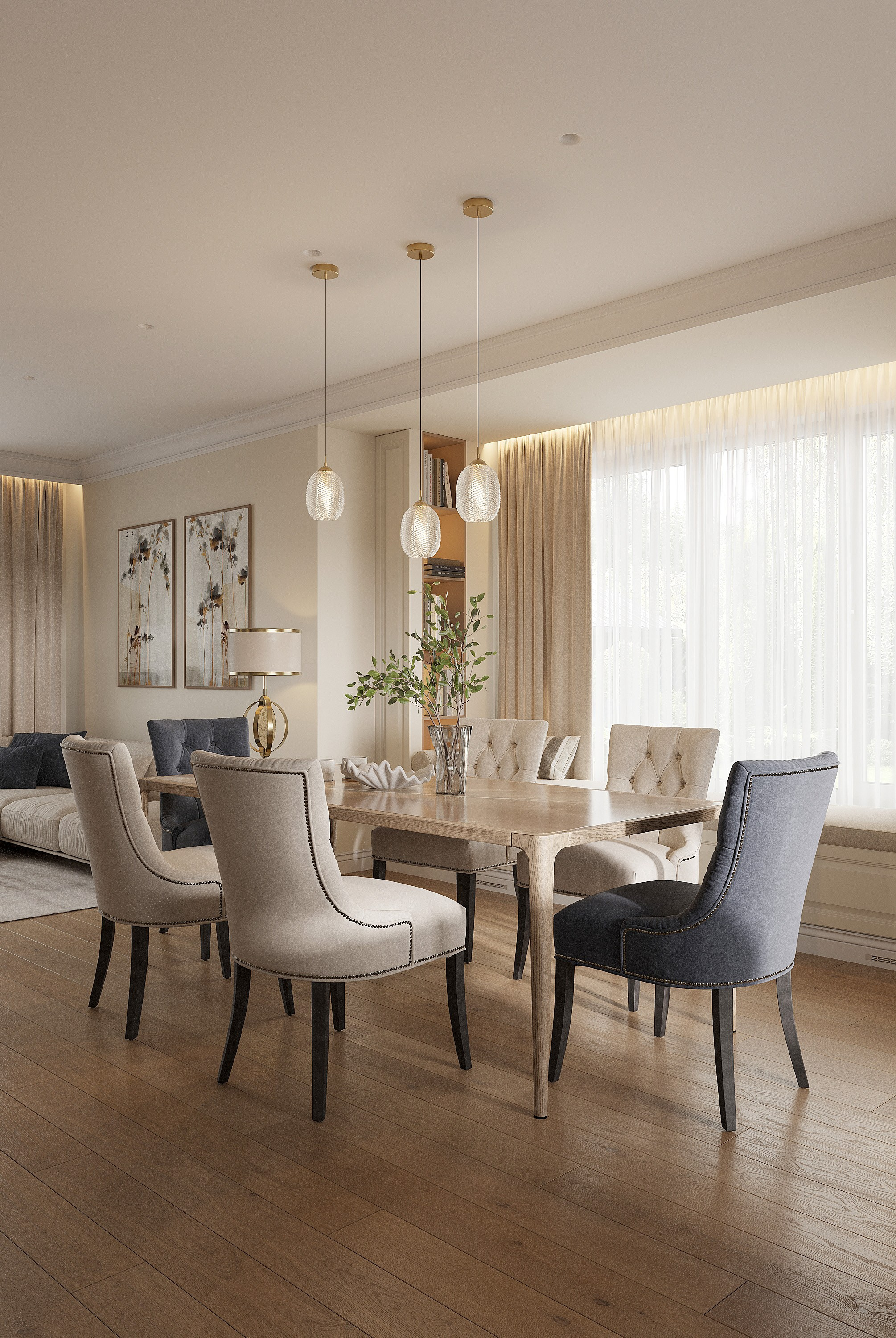 Private Residence in Jūrmala. Interior Design Studio 4 Stūri