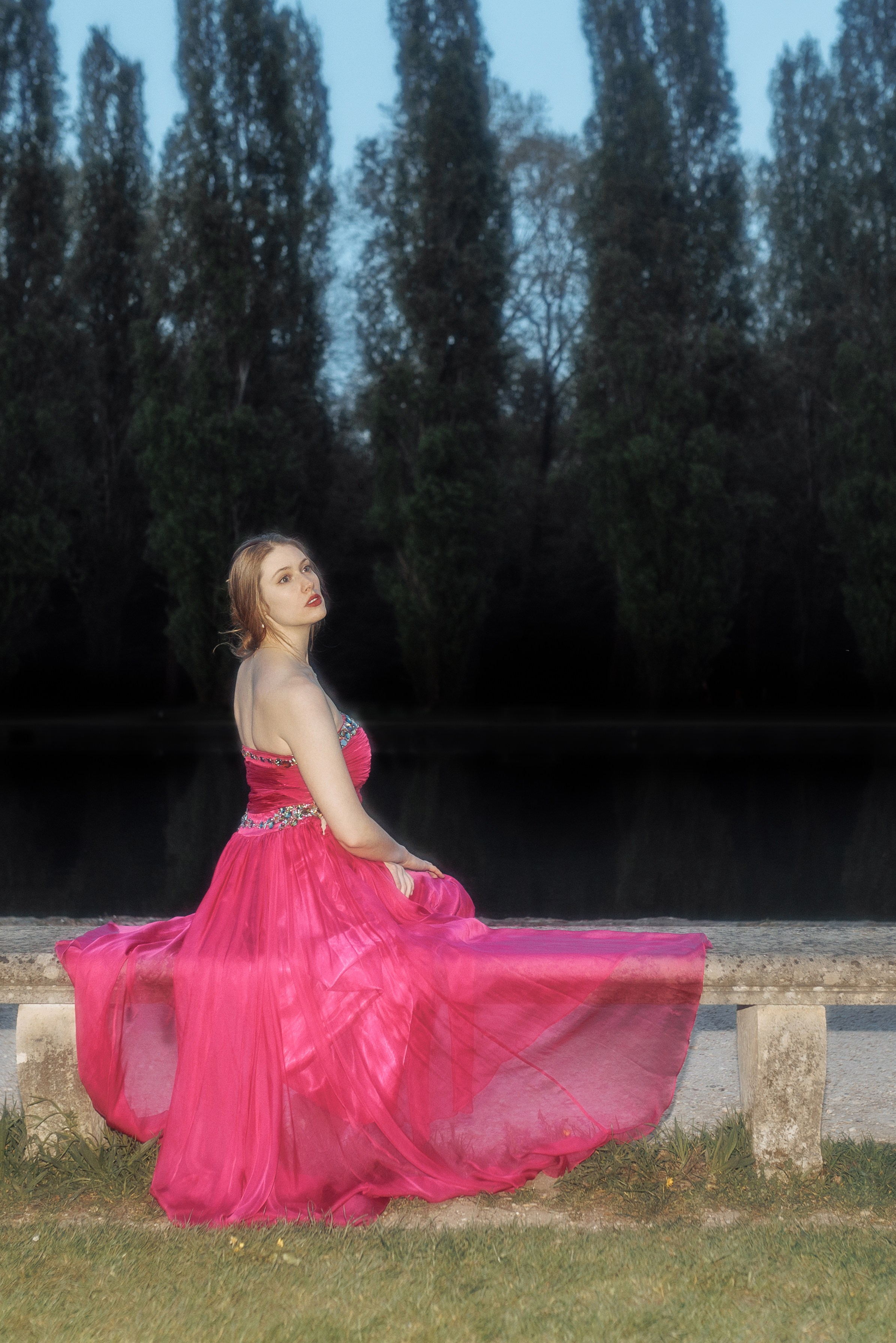 Анастасия. Съемка в цветении