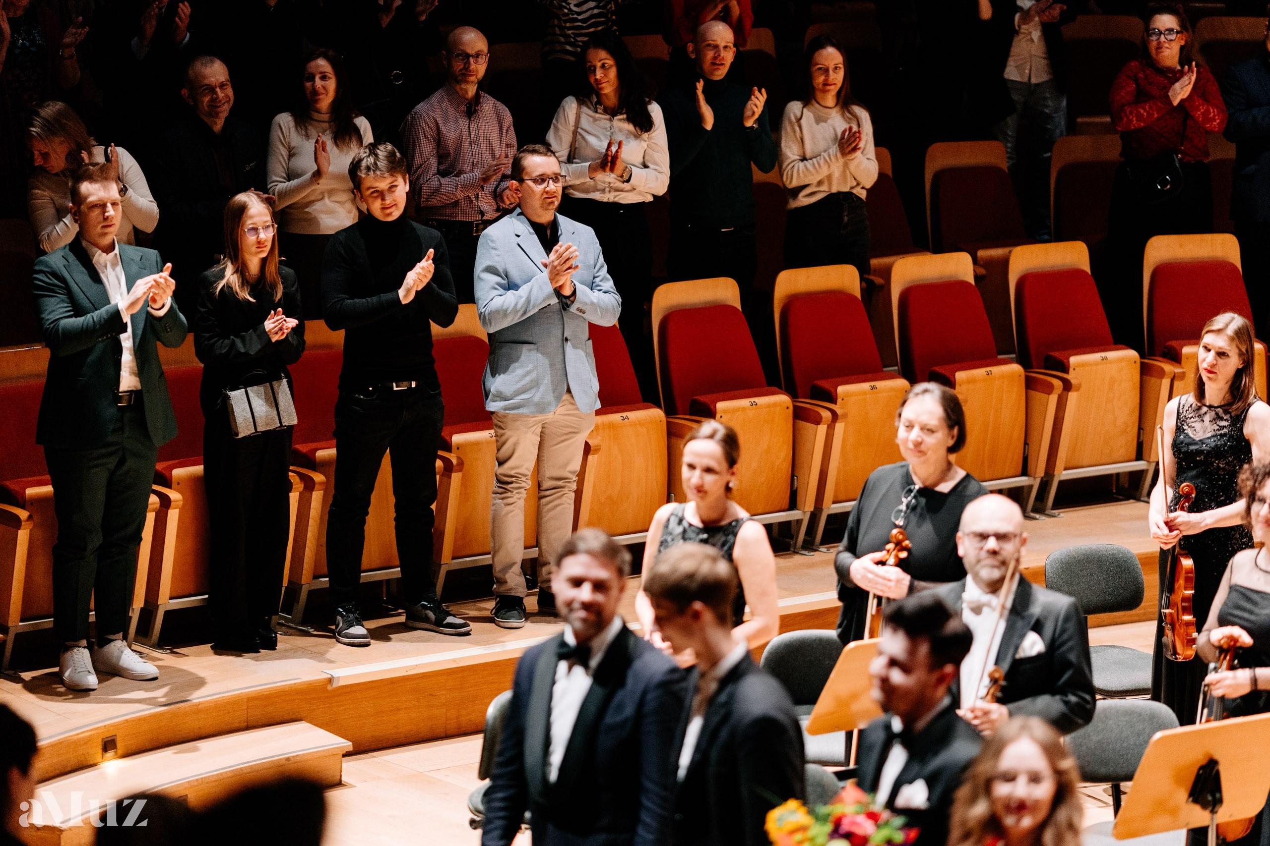 Koncert dyplomantów aMuz w Polskiej Filharmonii Bałtyckiej. Fotograf Ślubny Warszawa - Sesje Biznesowe Rodzinne Eventy