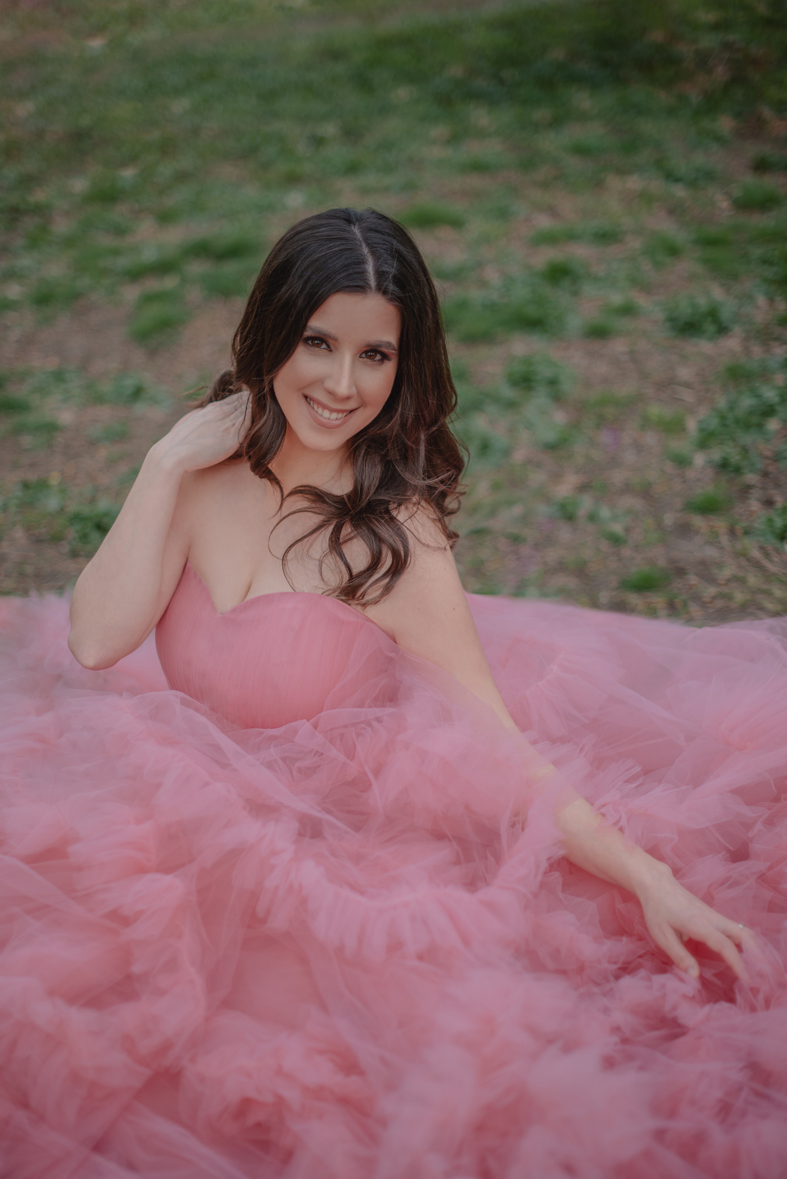 Уличная портретная фотосессия в Хавличковых садах в Праге. Профессиональный фотограф в Праге Анастасия Харитонова