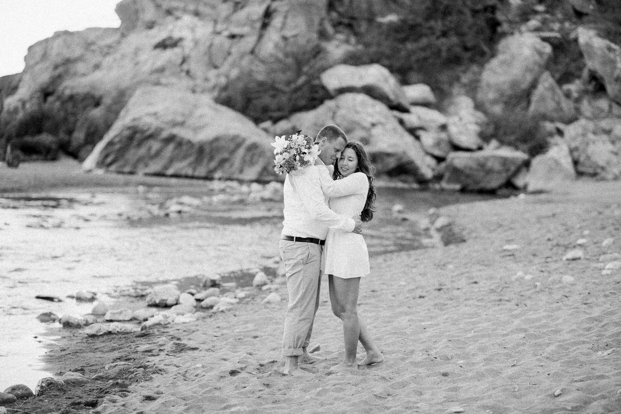 After Wedding Griechenland Kreta Flitterwochen Fotoshooting