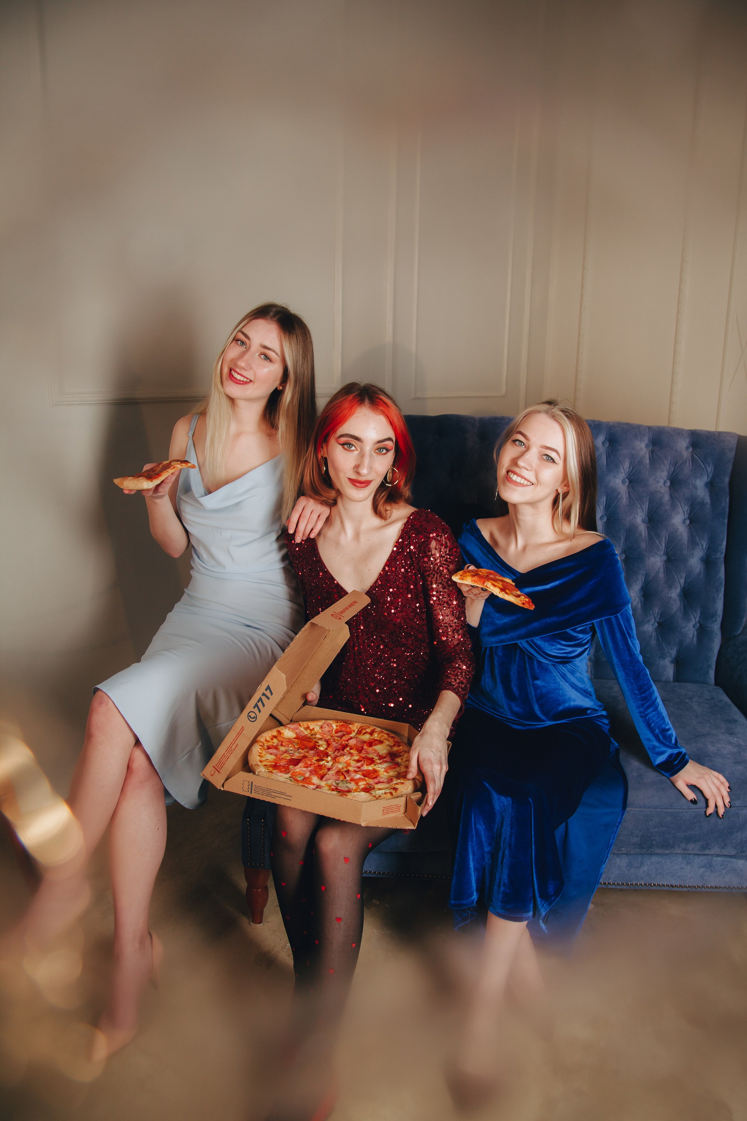Pizza&Glam | Photoshoot for Domino’s Pizza. Photographer in Los Angeles. Julia Ishmuratova