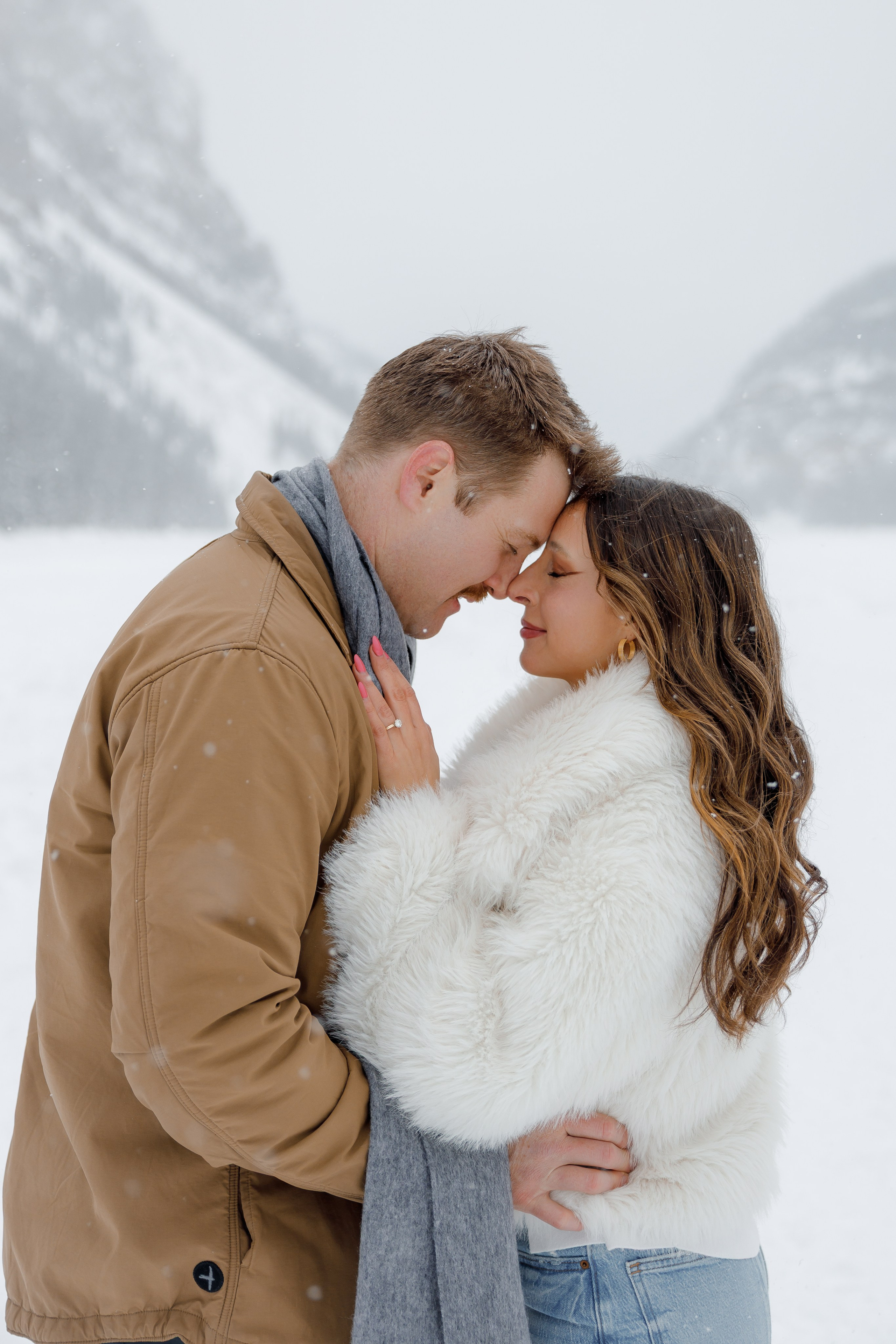 Lake Louise engagement session. Home