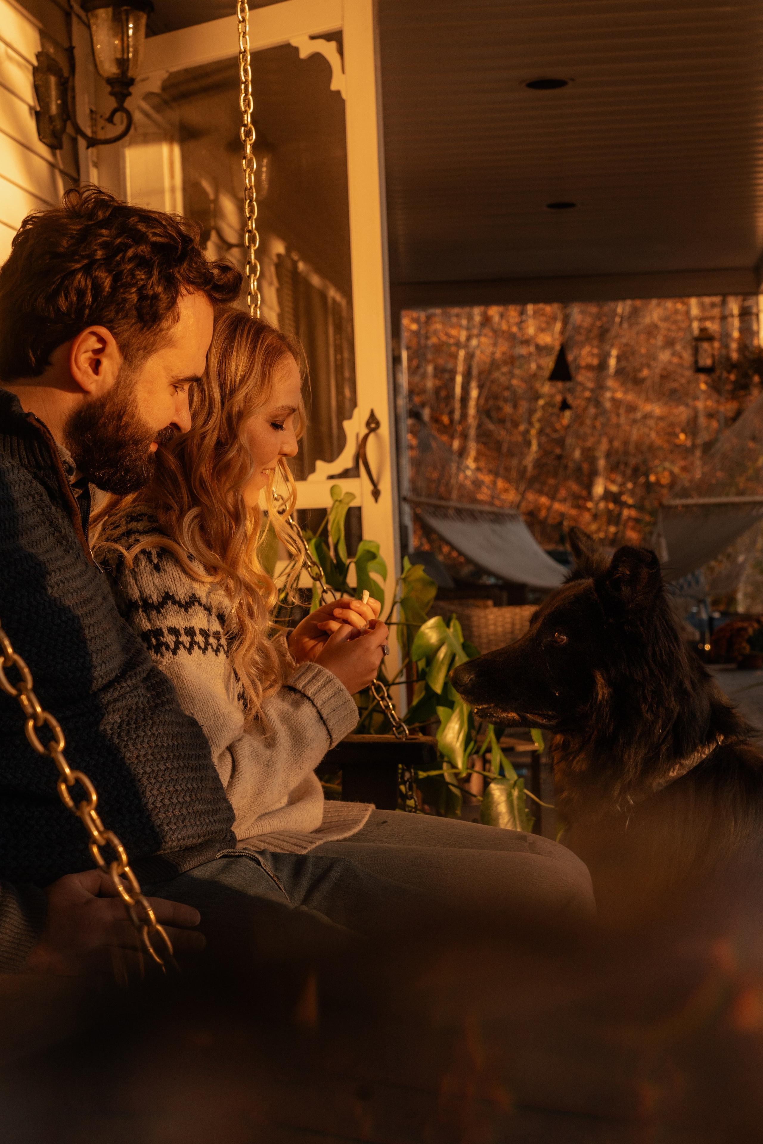 Connecticut Couple Photography — Intimate Home Session. Daria Deschain Cinematic Photography in Connecticut