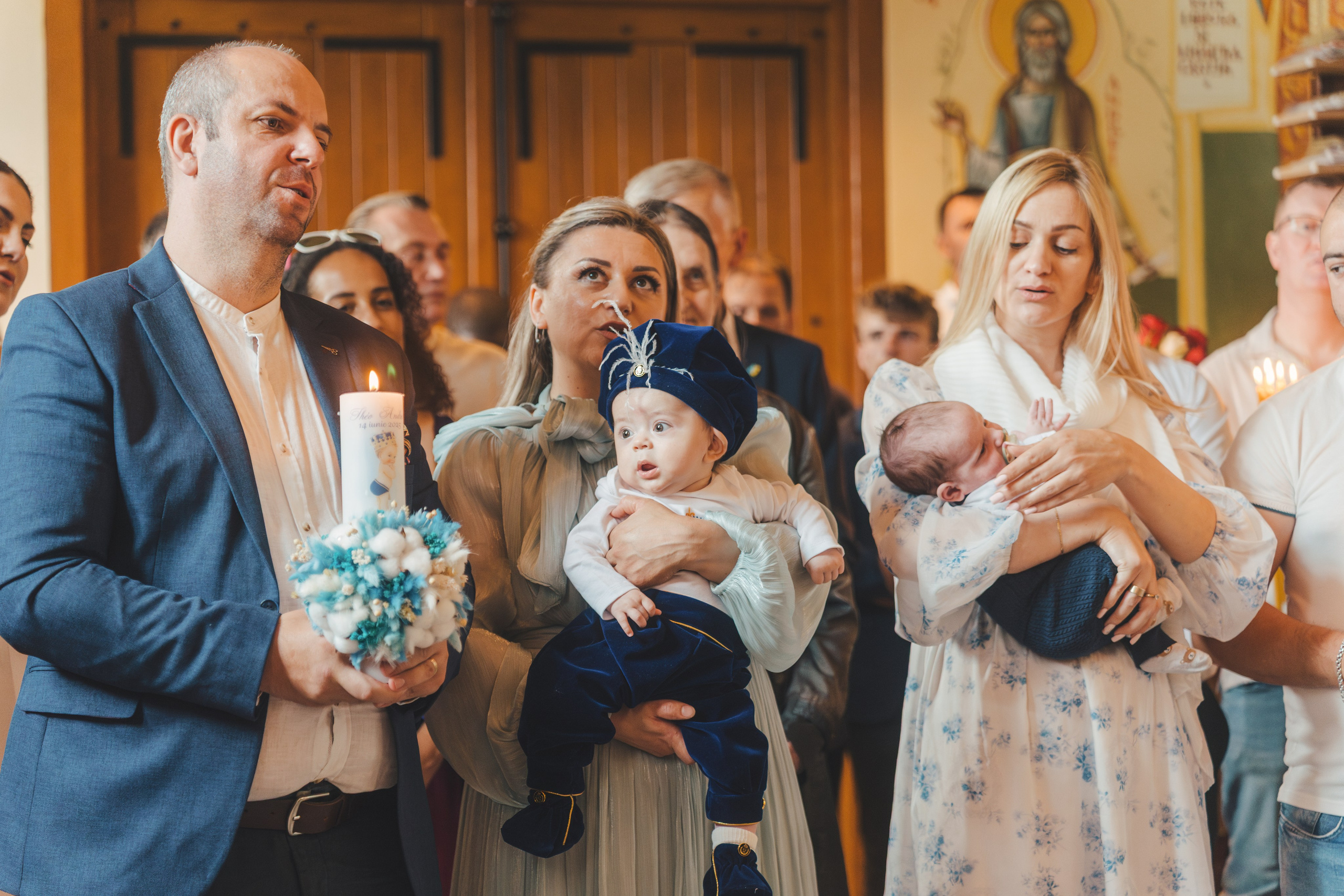 Théo Andrei`s Christening