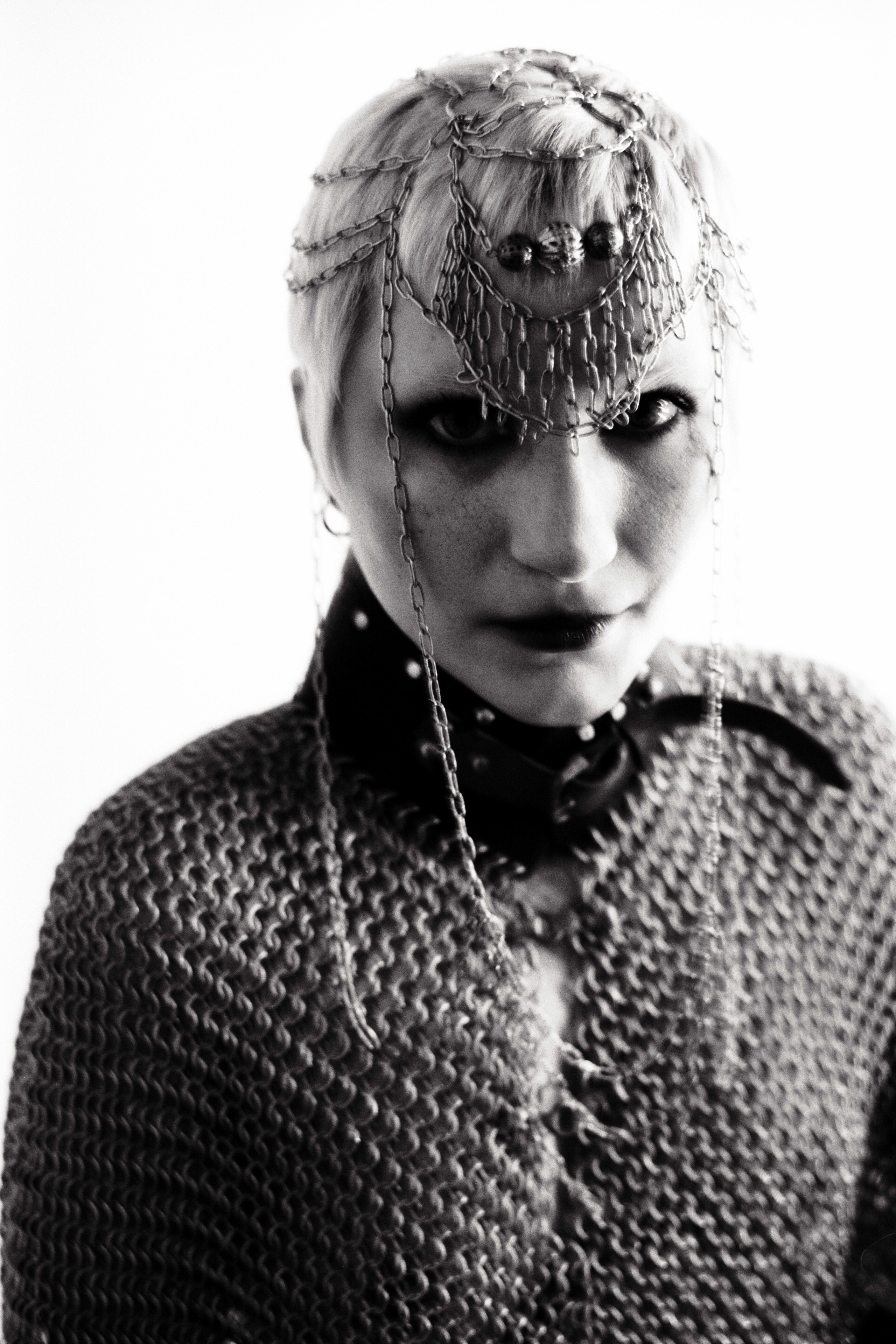 Knight. Film B/W. Sasha Veideman Photo