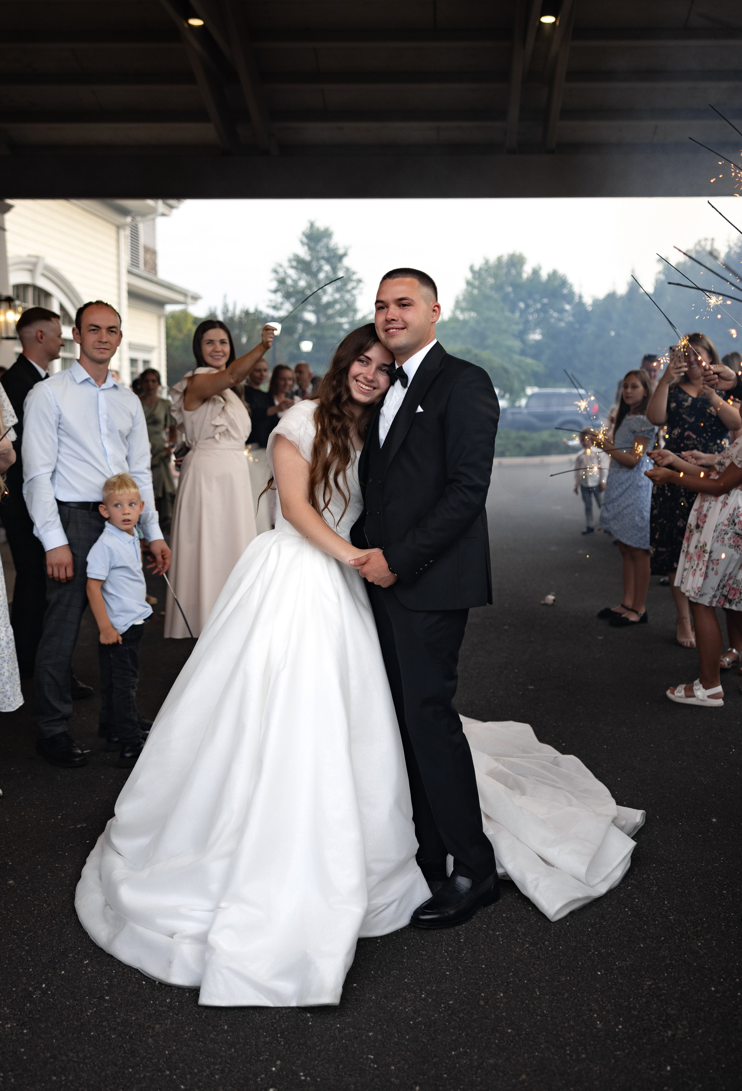 Vitalii and Diana. Massachusetts. Photographer Anastasia Nagibina