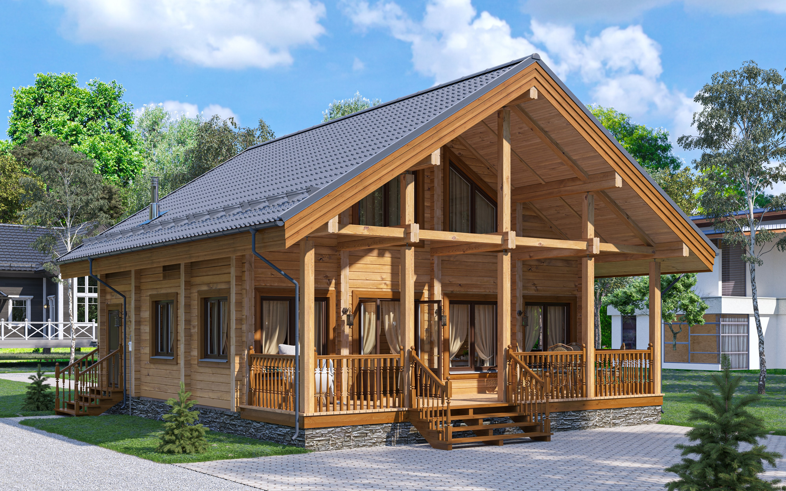 Экстерьер дома