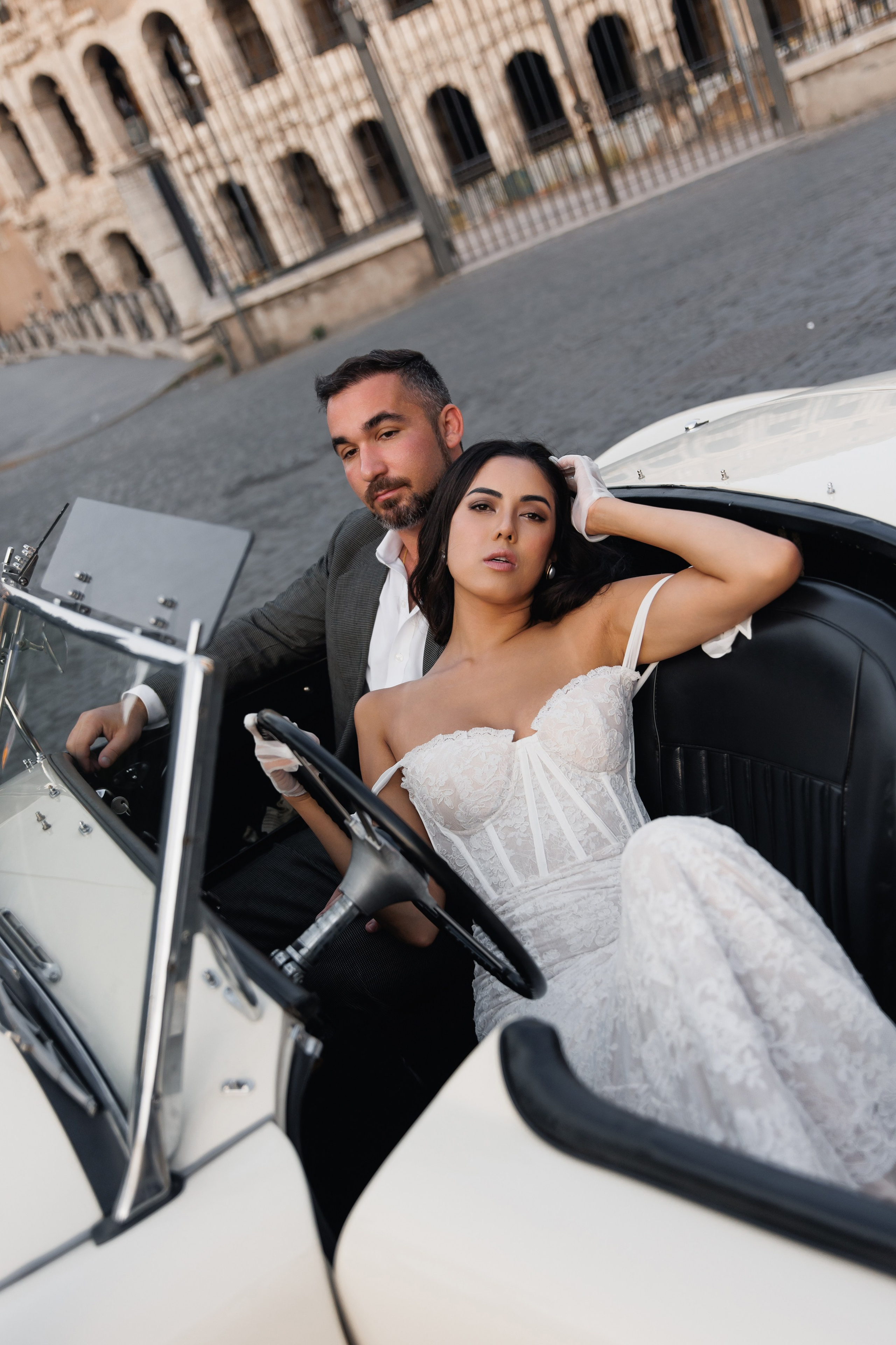 Veroniva & Dean. Wedding Photographer Rome Tuscany Como Sicily Puglia Amalfy Italy- Oksana Savenchuk
