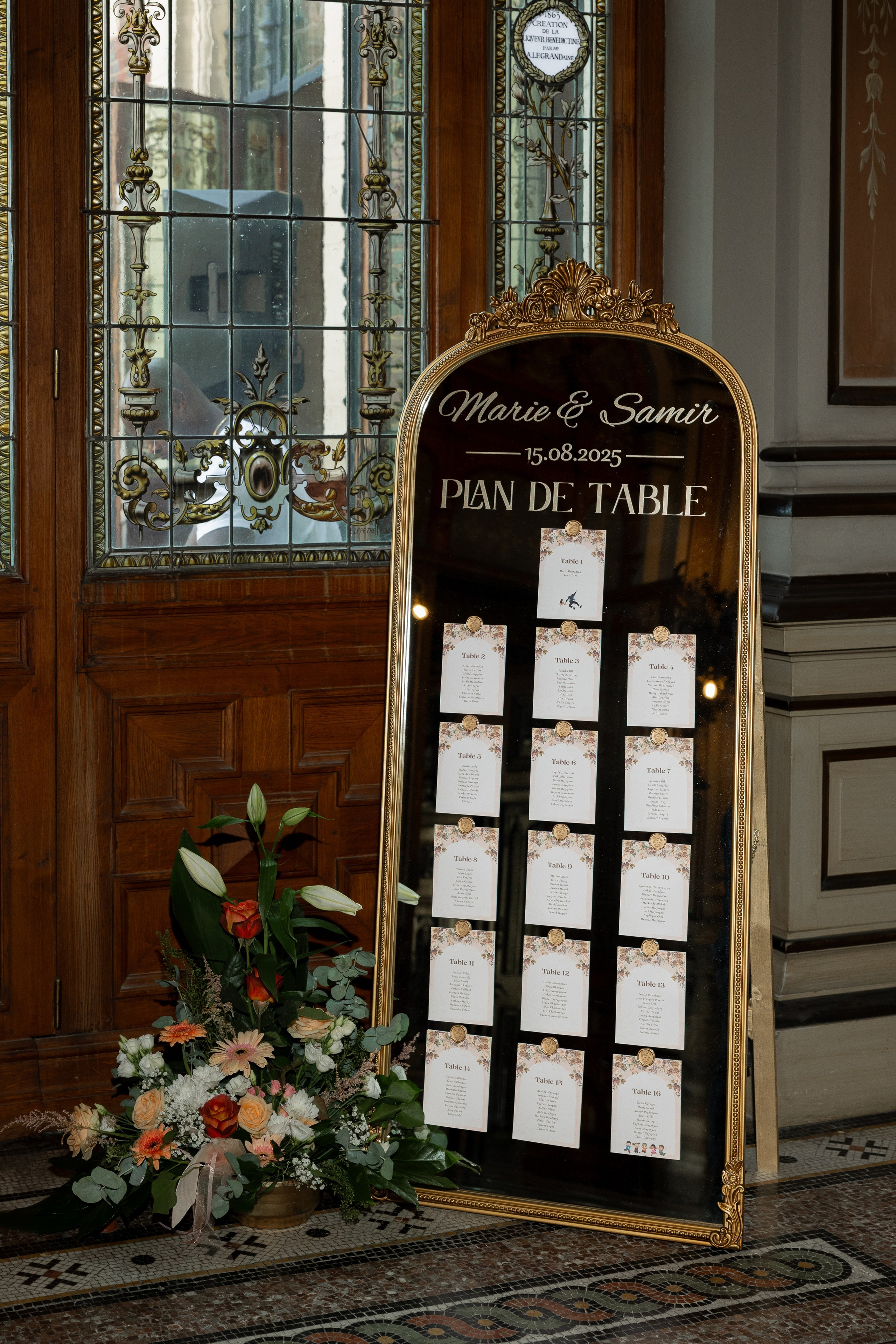 Marie & Samir, Palais Bénédictine