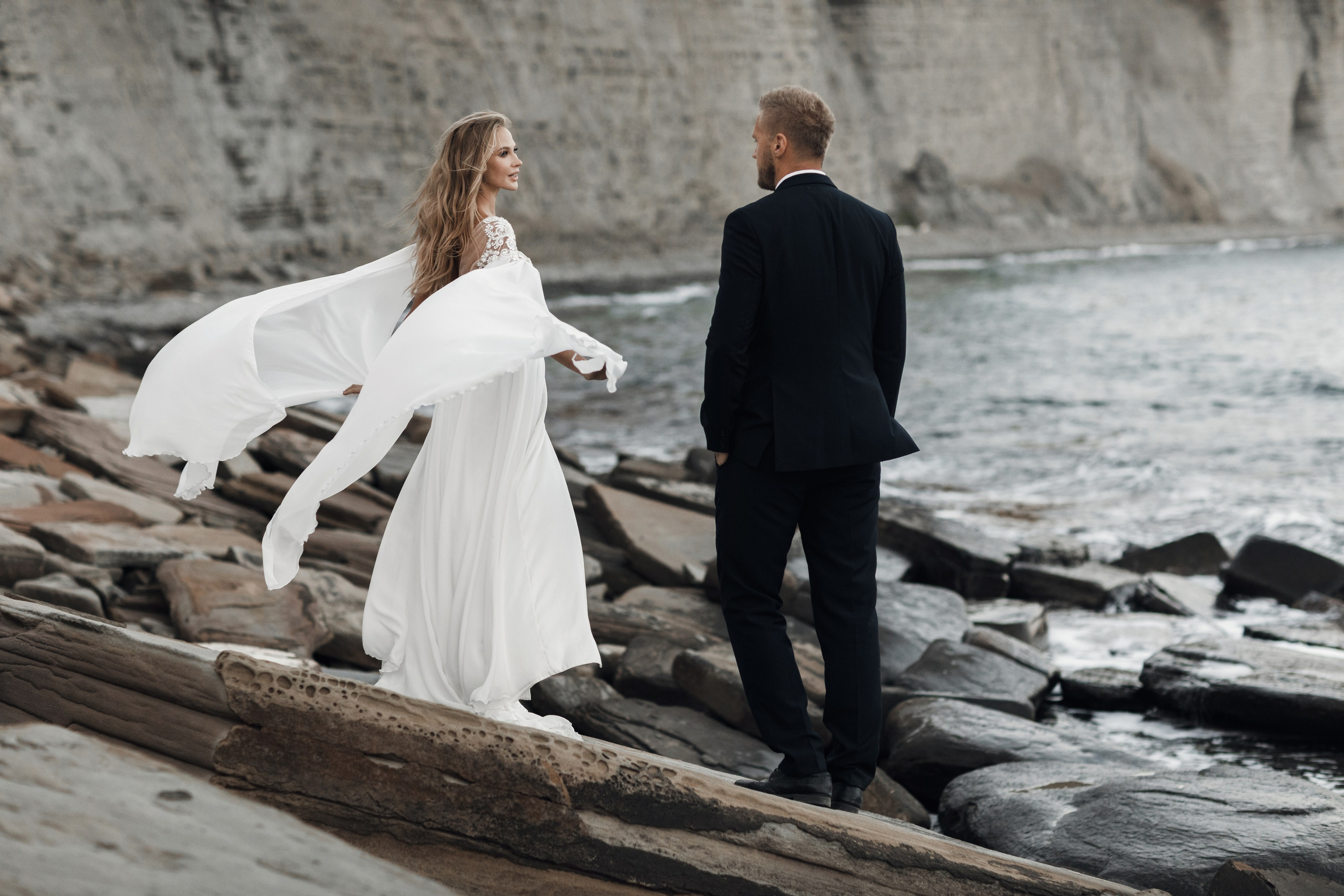 Seaside wedding photography in USA. Alice Bell — Wedding photographer in New York
