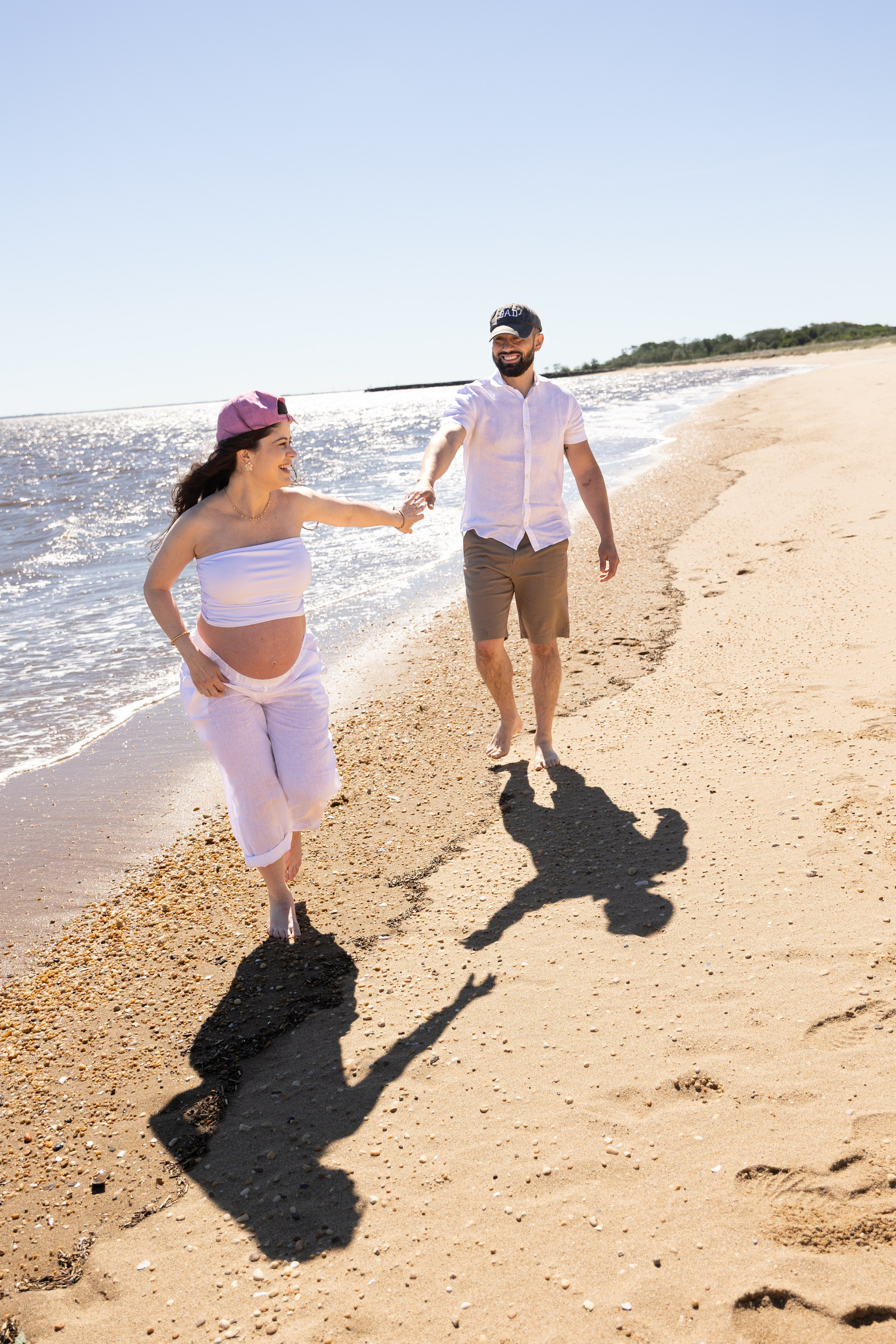 Beachside Maternity at Ideal Beach, NJ. Family, lifestyle, and commercial photography in New York and New Jersey