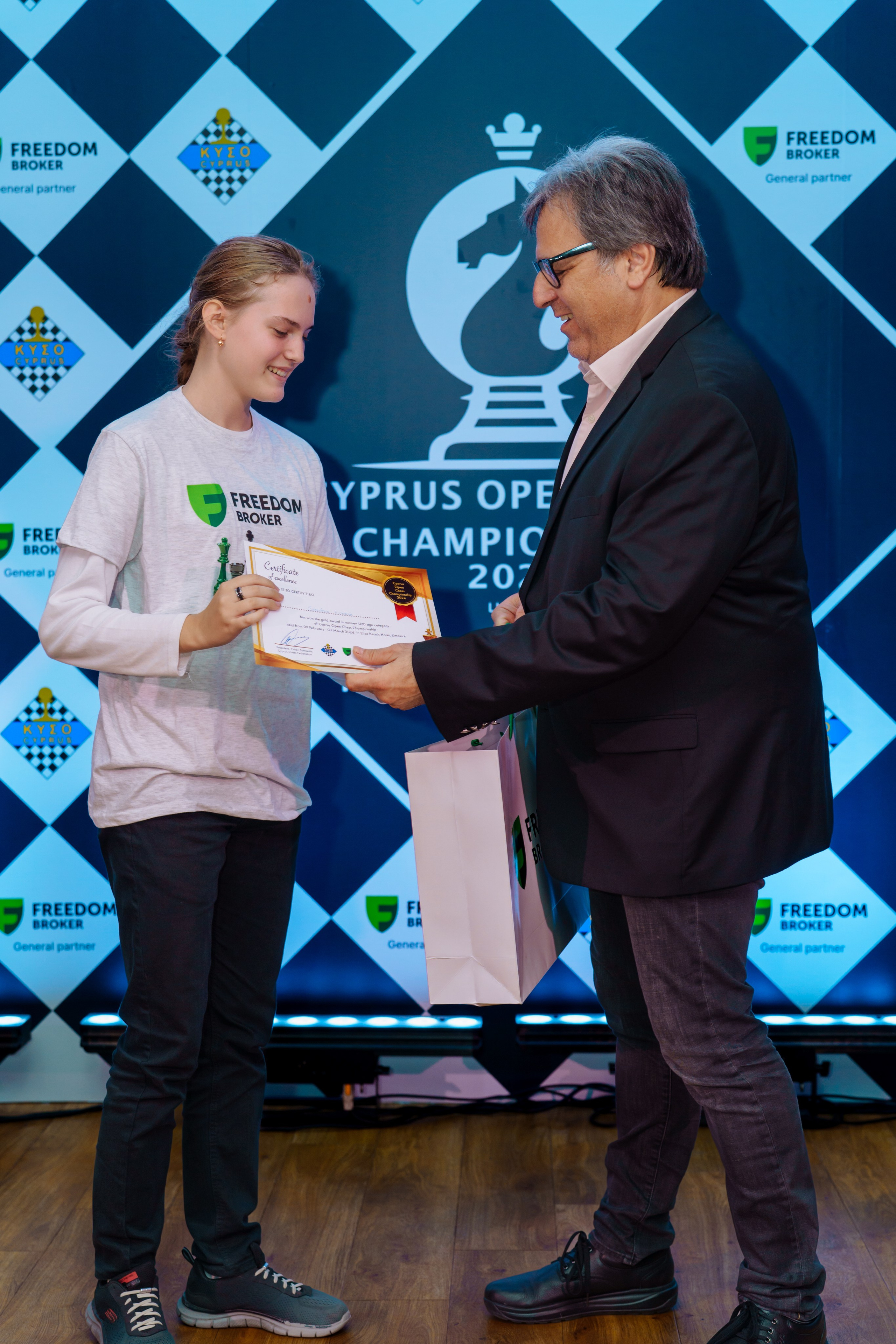 Chess. Photographer in Cyprus